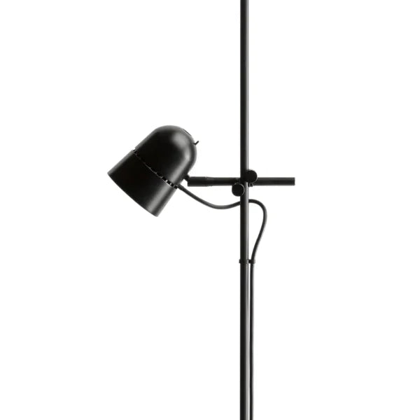 Counterbalance black floor lamp