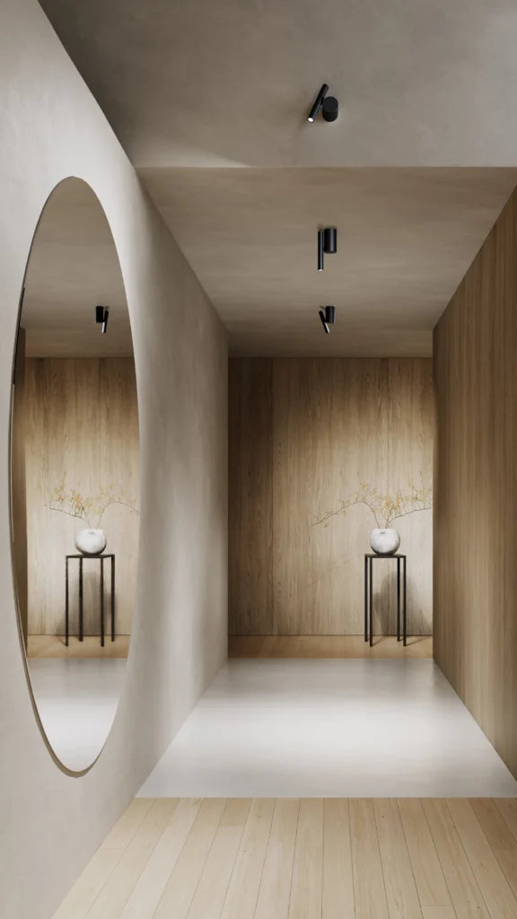 Wall lamp doi white with black