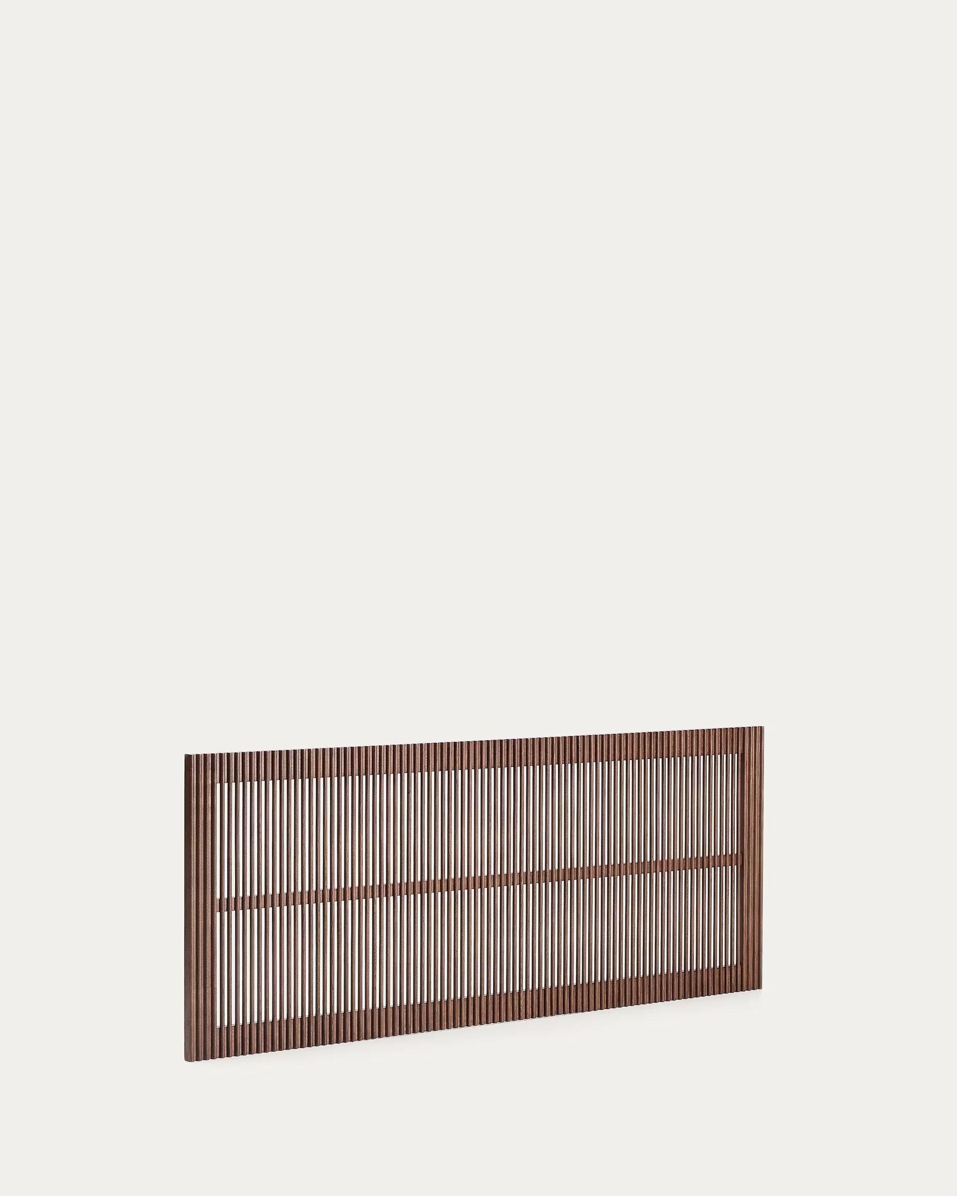 BEYLA headboard dark brown ash wood
