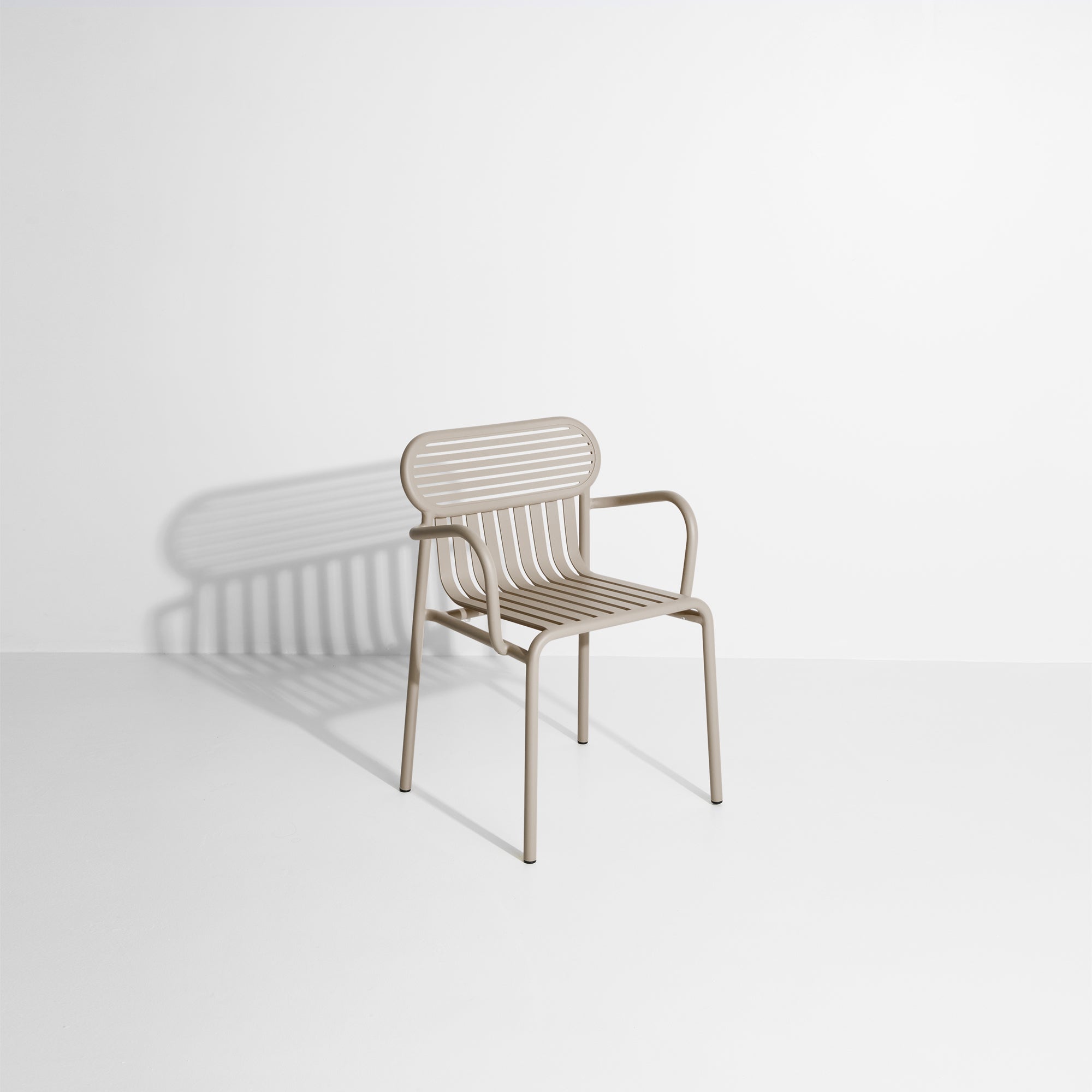 Zahradní křeslo s opěrkami WEEK-END béžové