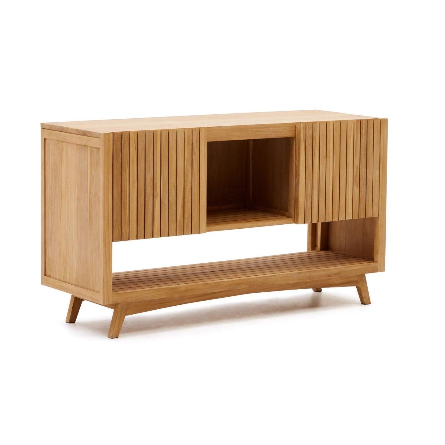 Szafka łazienkowa KUVENI lite drewno tekowe La Forma Eye on Design