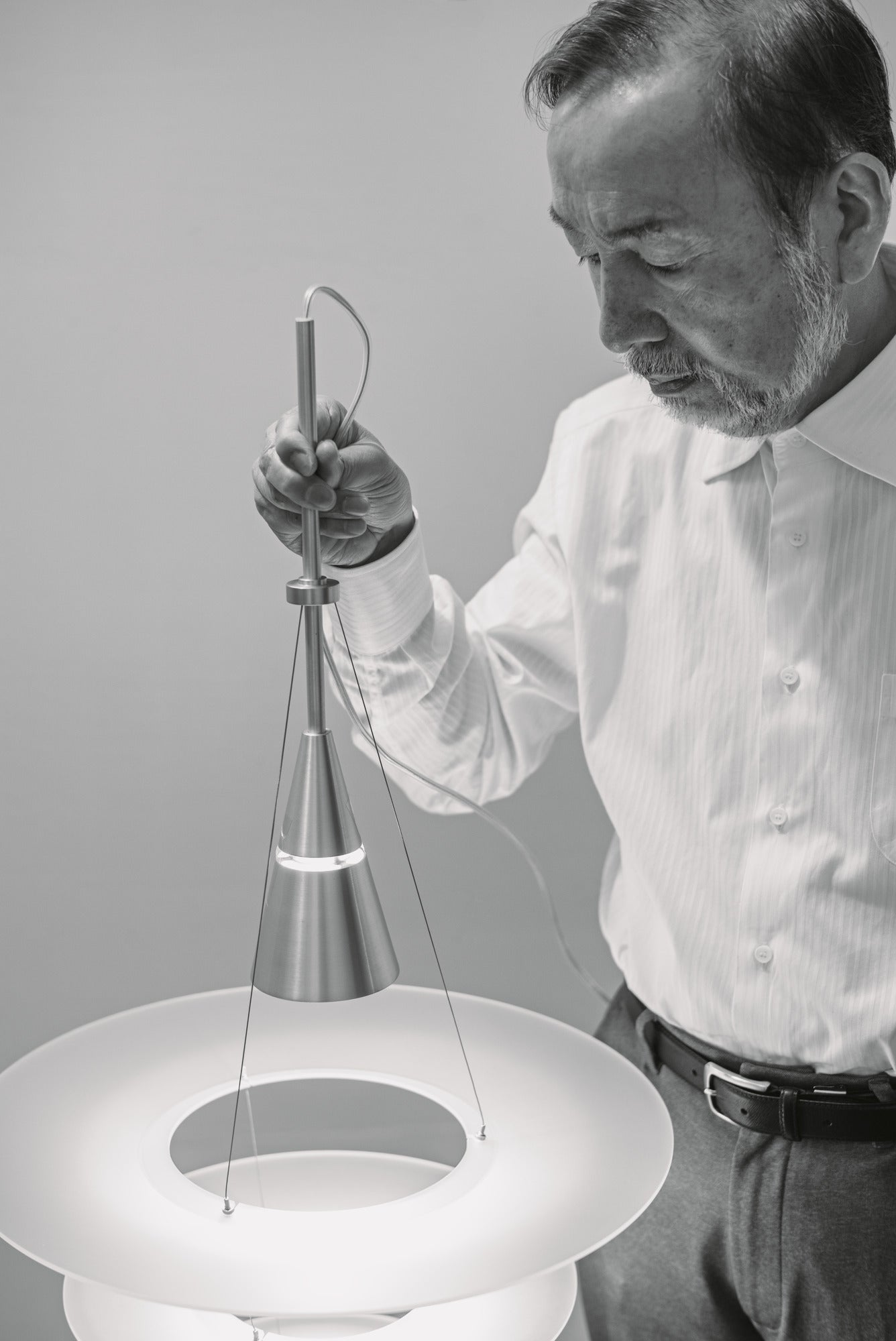 Závěsné svítidlo ENIGMA hliník