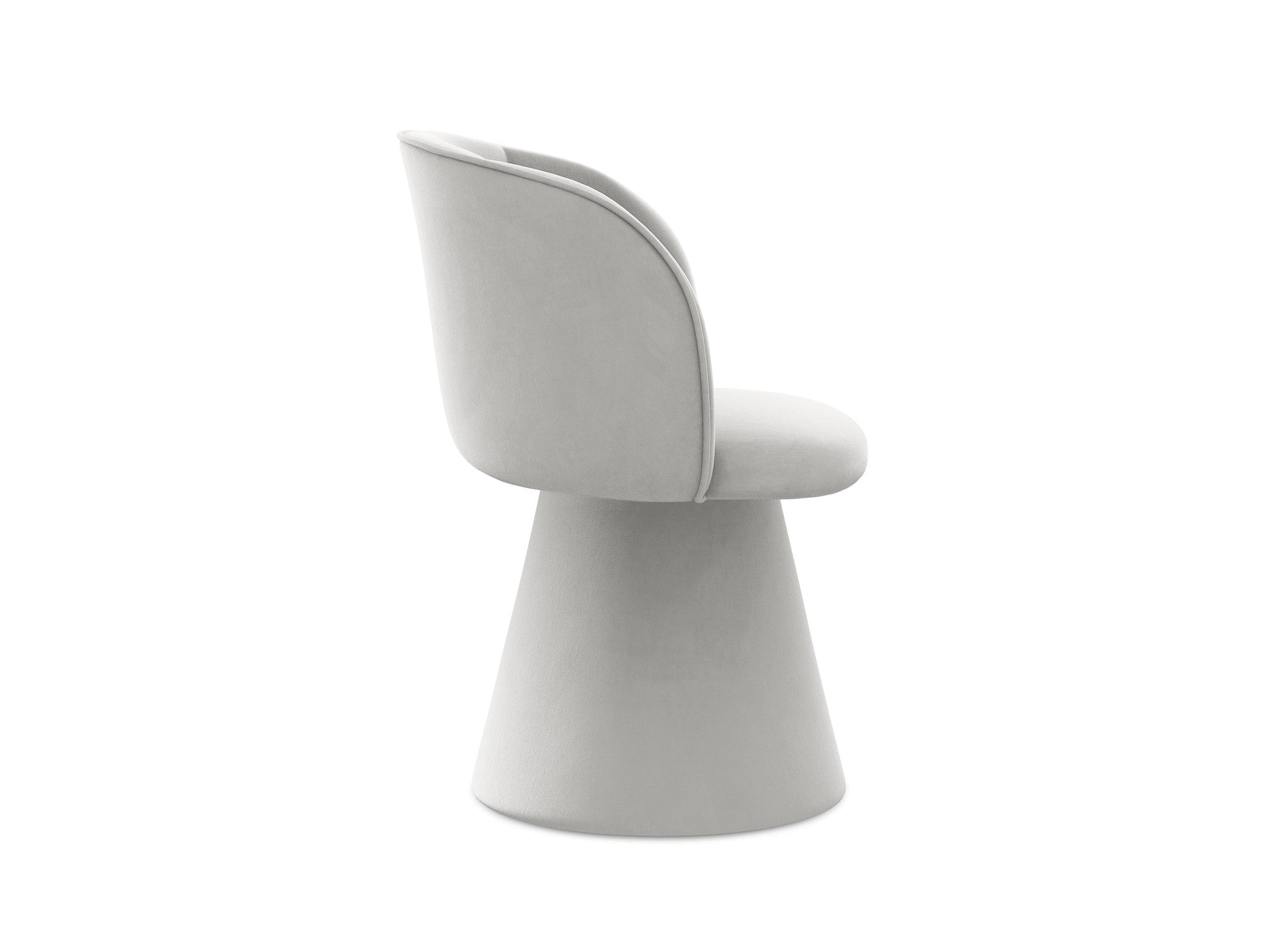 Velvet Chair MAIA Silver