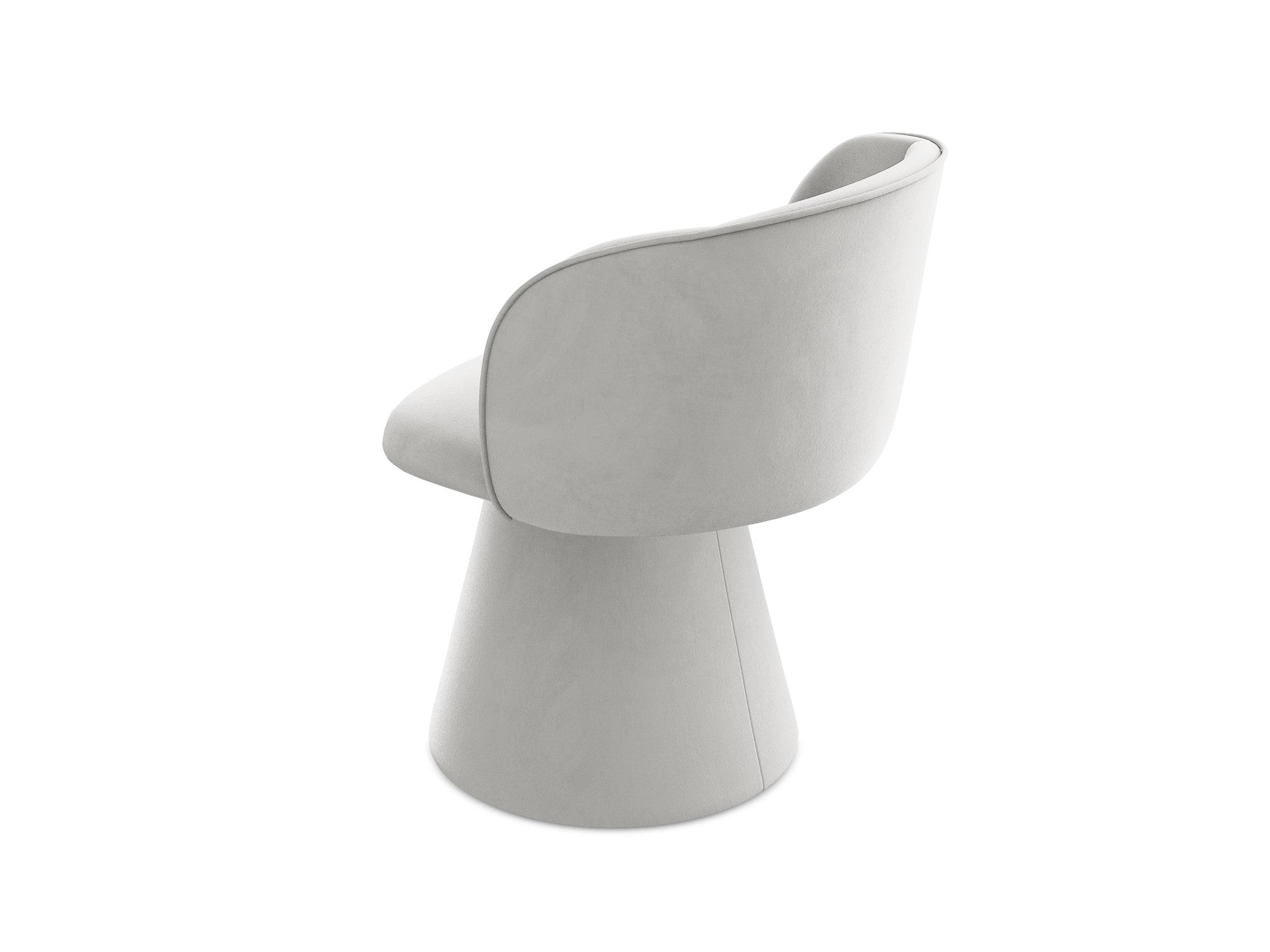 Velvet Chair MAIA Silver
