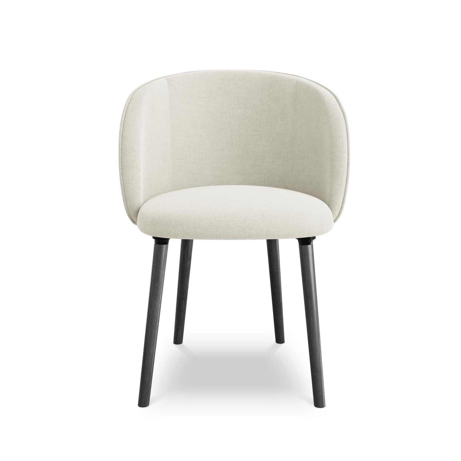 MAIA Chair beige with black oak base