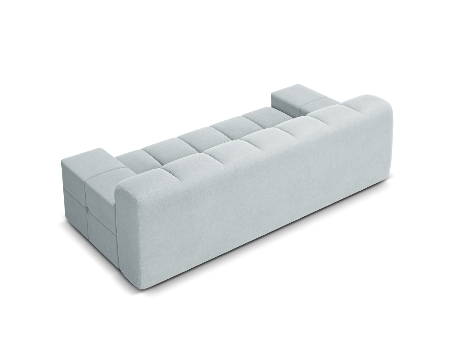 2-seater Sofa AGAVE gray chenille