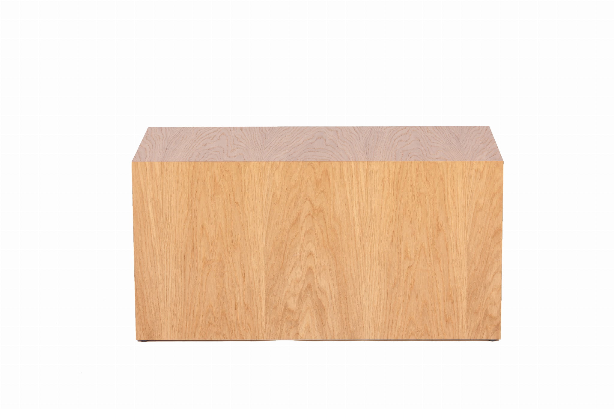 FIRKANT oak veneer coffee table