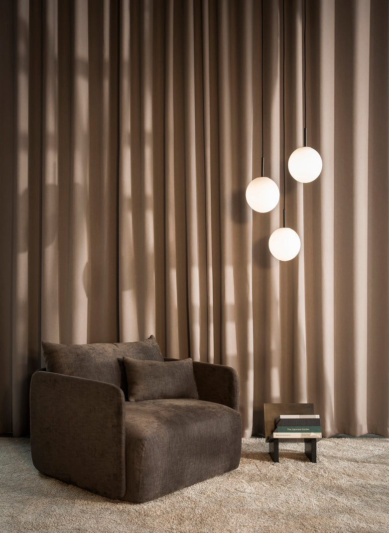 Lampa wisząca TR BULB czarny – mosiądz