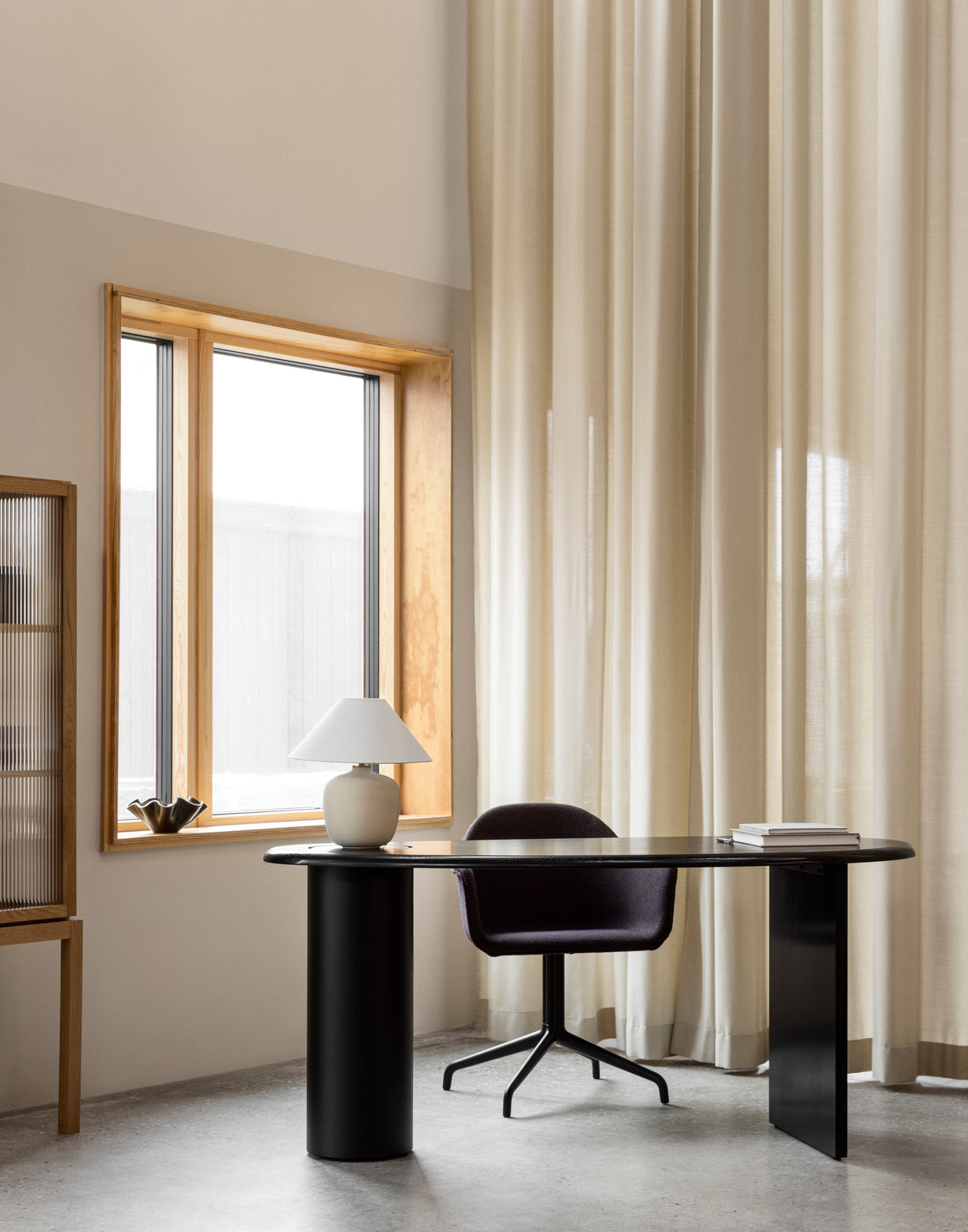ECLIPSE desk oak wood