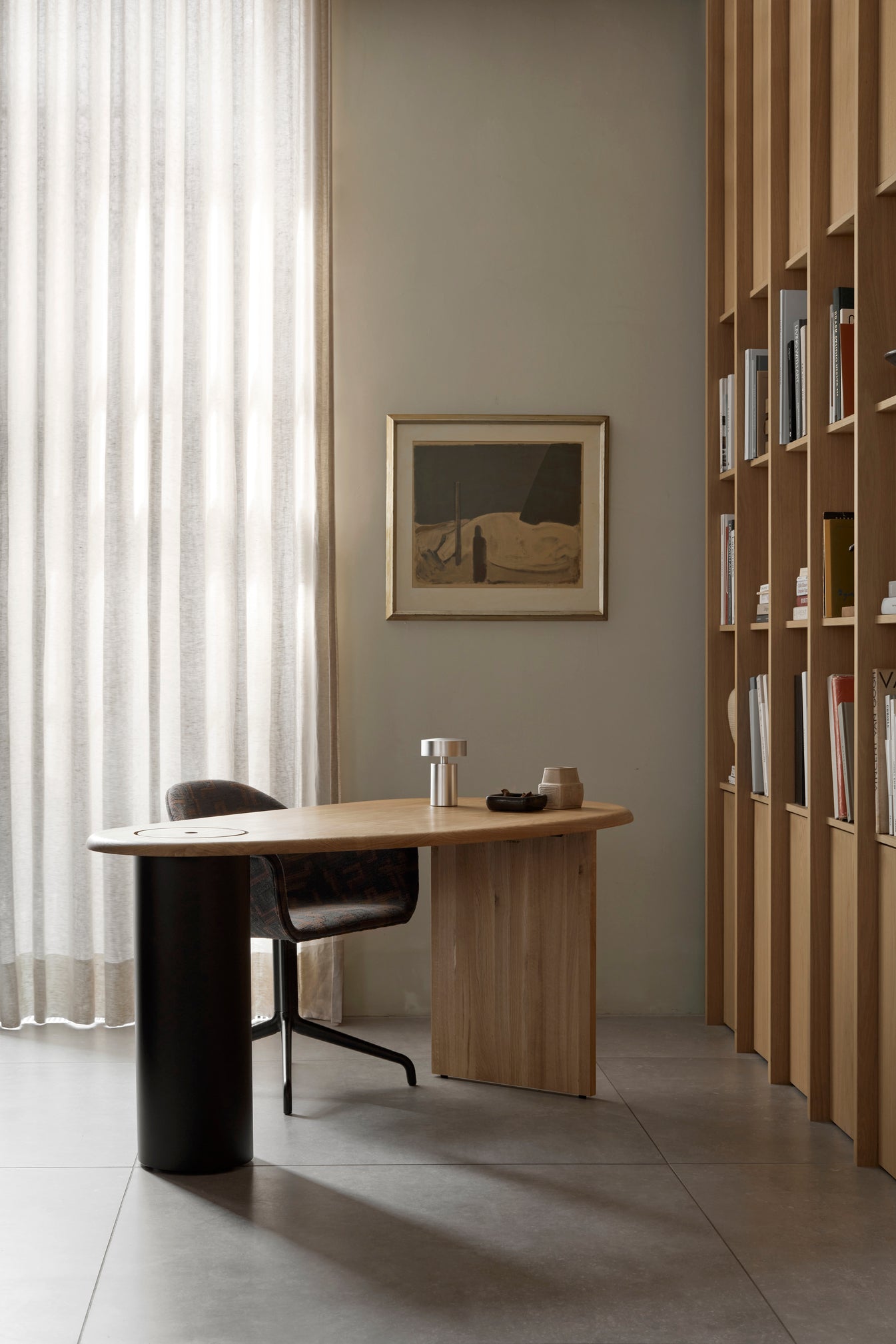 ECLIPSE desk oak wood