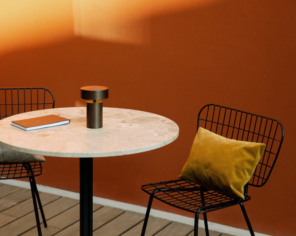 HARBOUR bar table beige stone