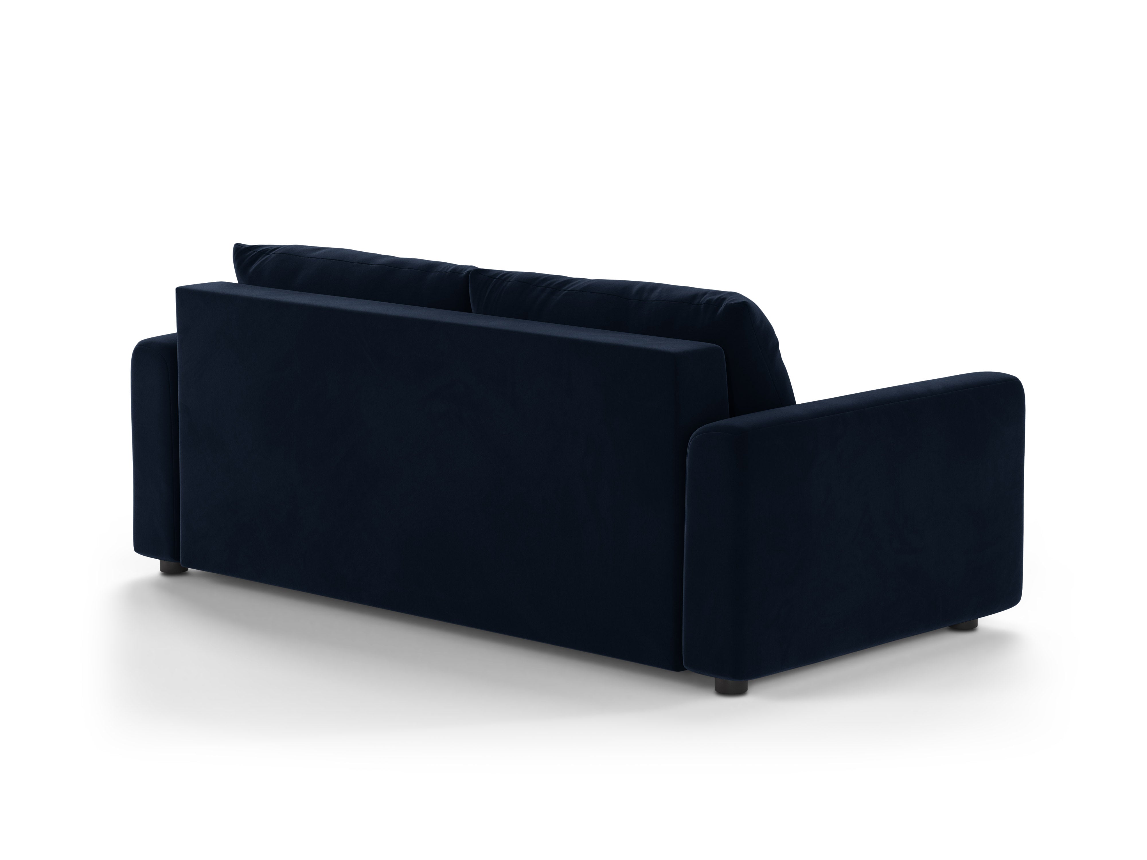 Velvet 3-Seater Sofa with Sleeping Function DAVID Royal Blue