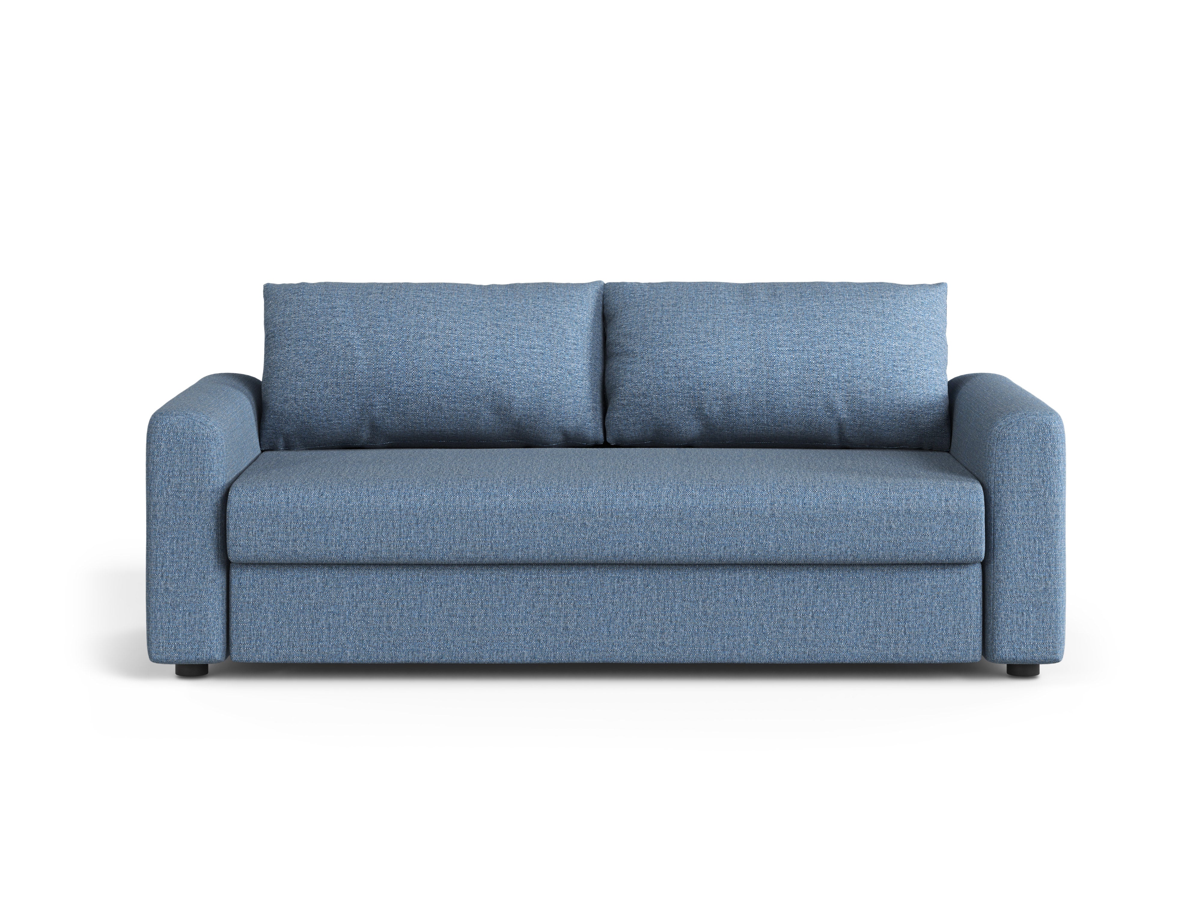 3-Seater Sofa with Sleeping Function DAVID Dark Blue