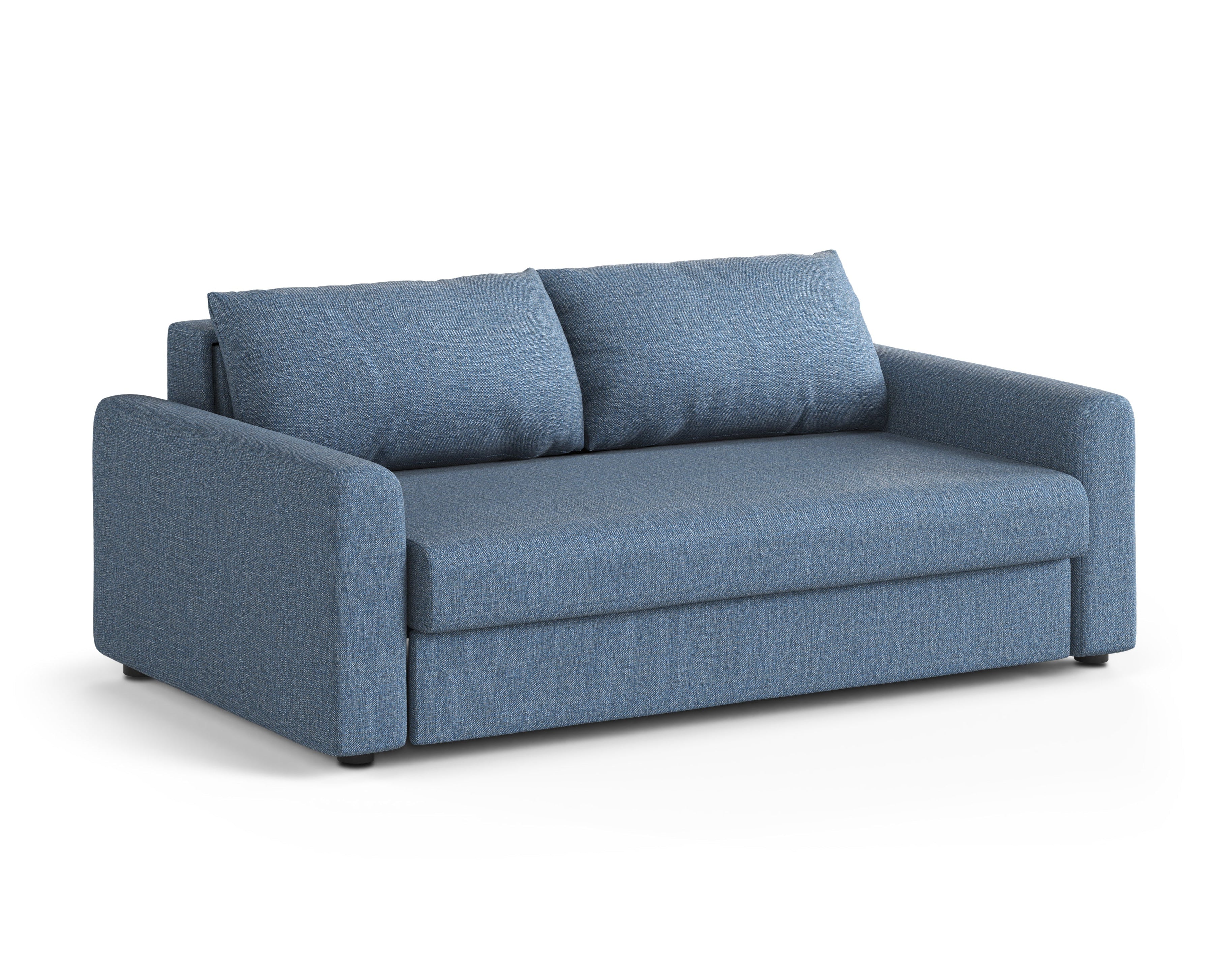 3-Seater Sofa with Sleeping Function DAVID Dark Blue
