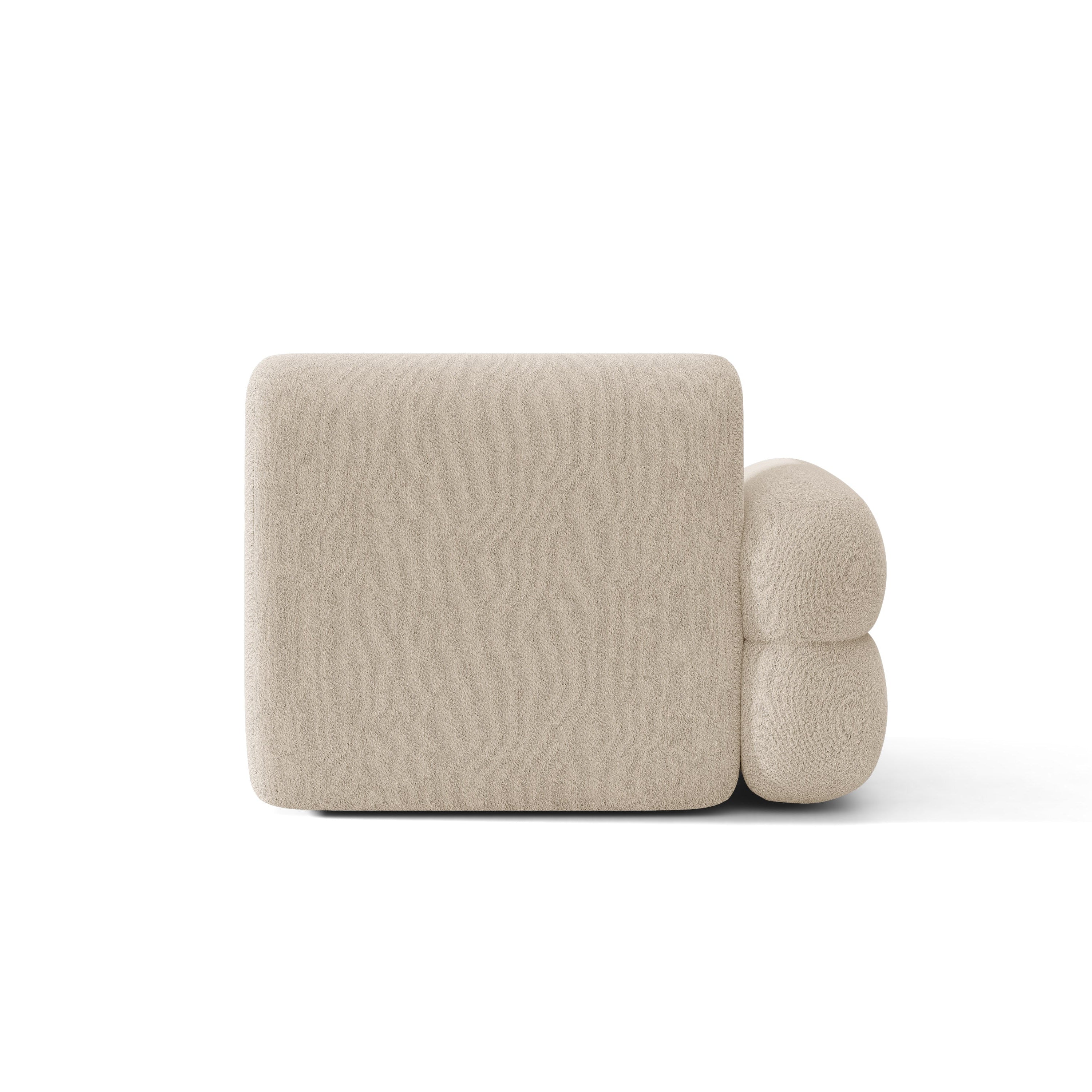 Sofa modulární NEO - levý modul béžový boucle