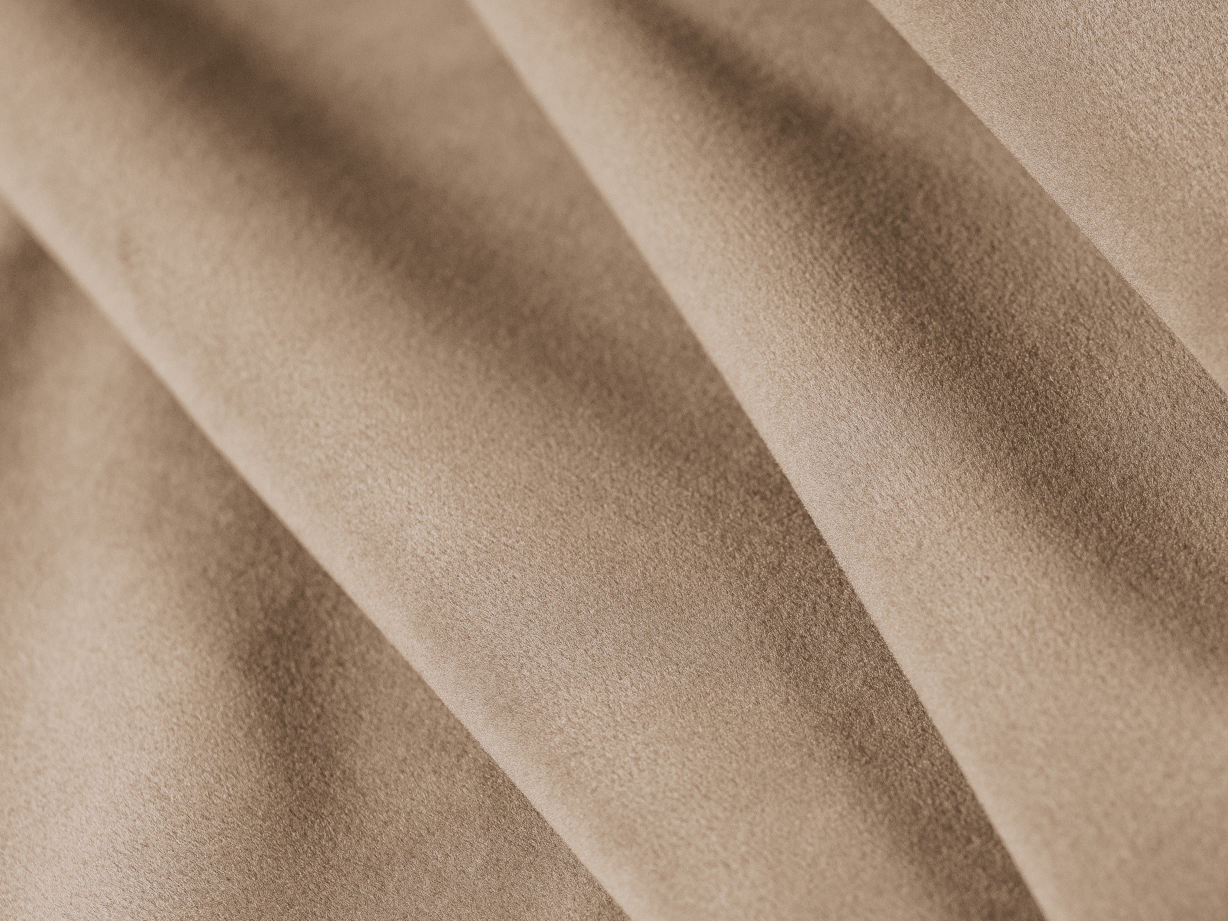 Velvet modular sofa BLOOM - left-side element sand