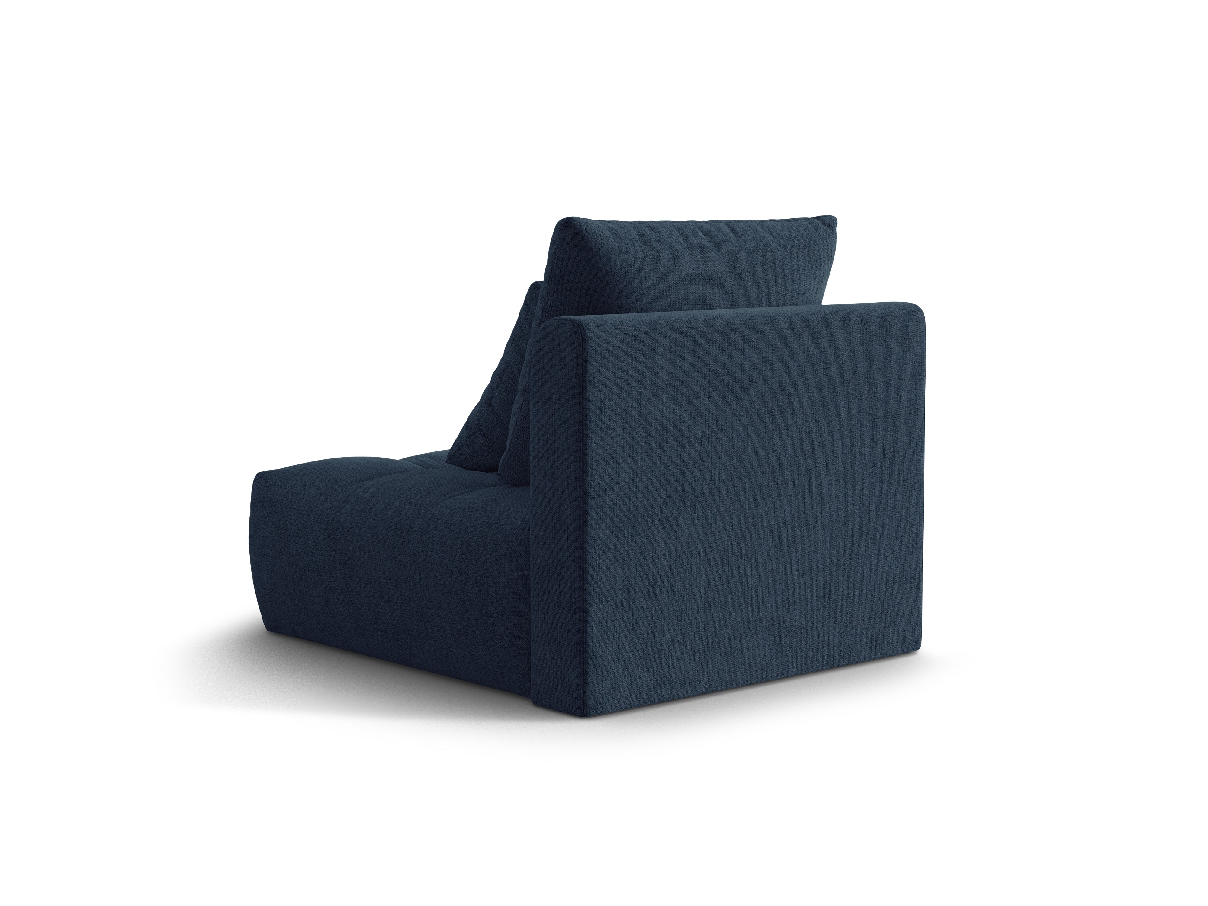 Armchair / BLOOM module dark blue chenille