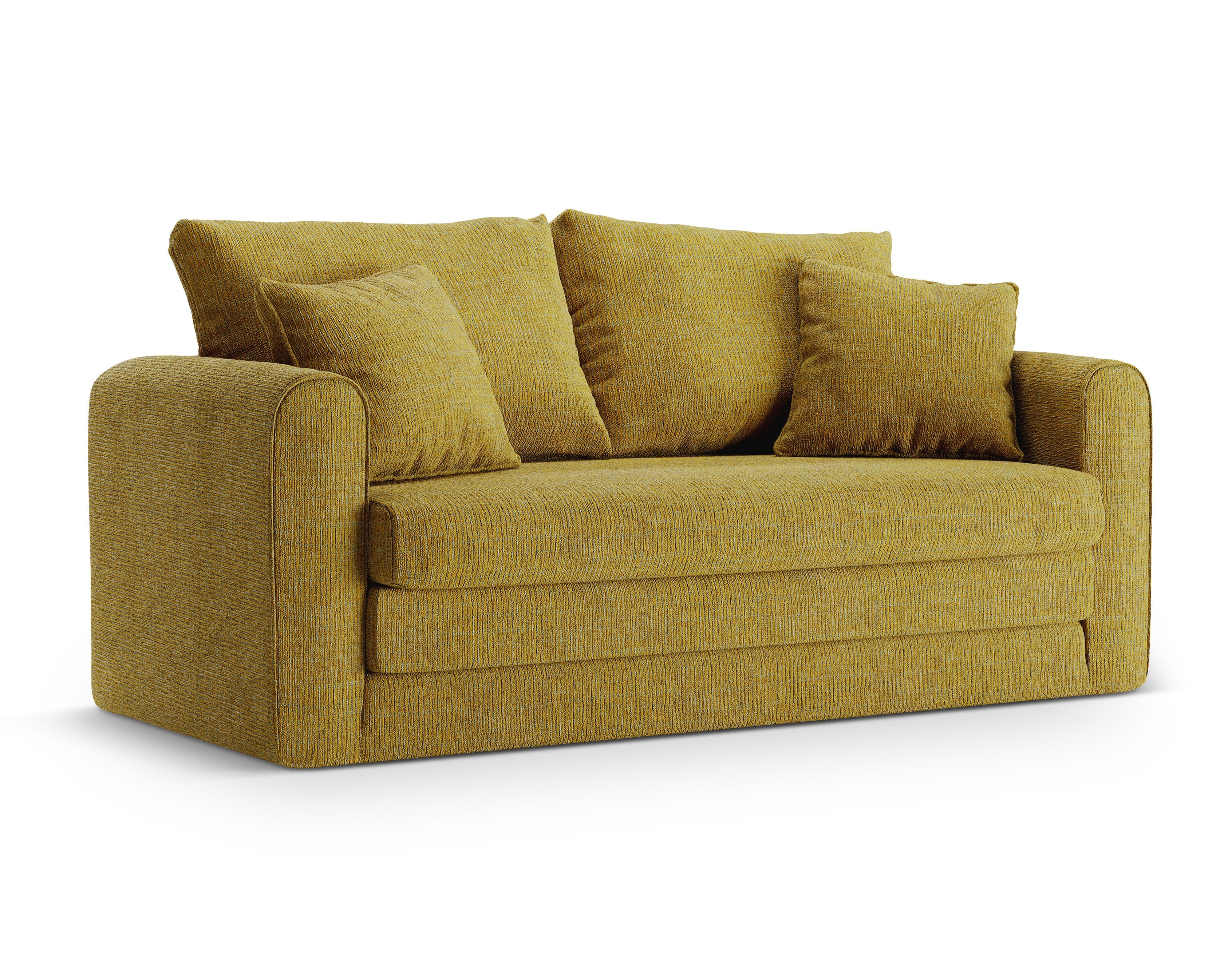 2-Seater Sofa with Sleeping Function LIDO Sunflower Mélange
