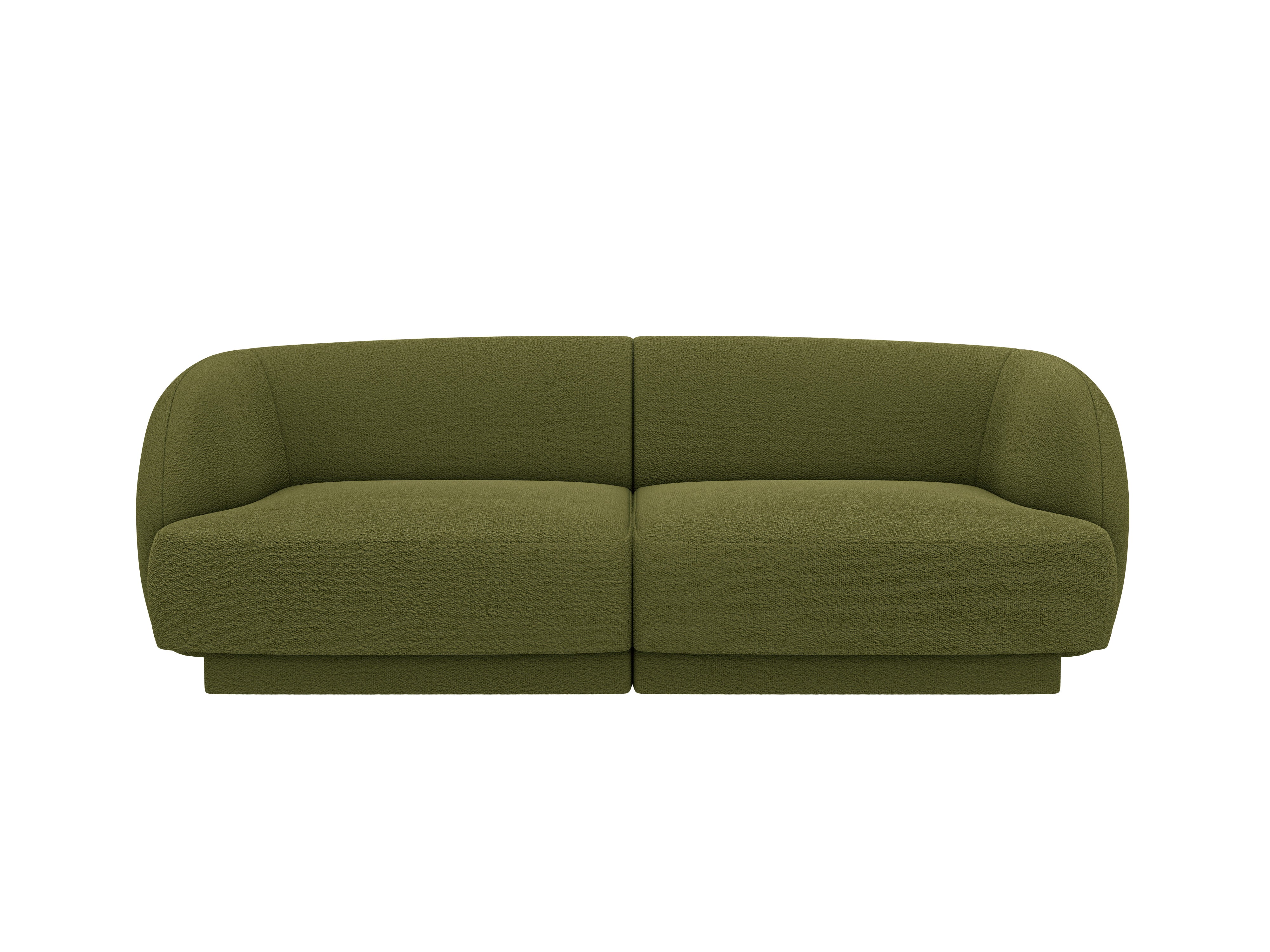 Sofa pro 2 osoby MILEY zelená boucle
