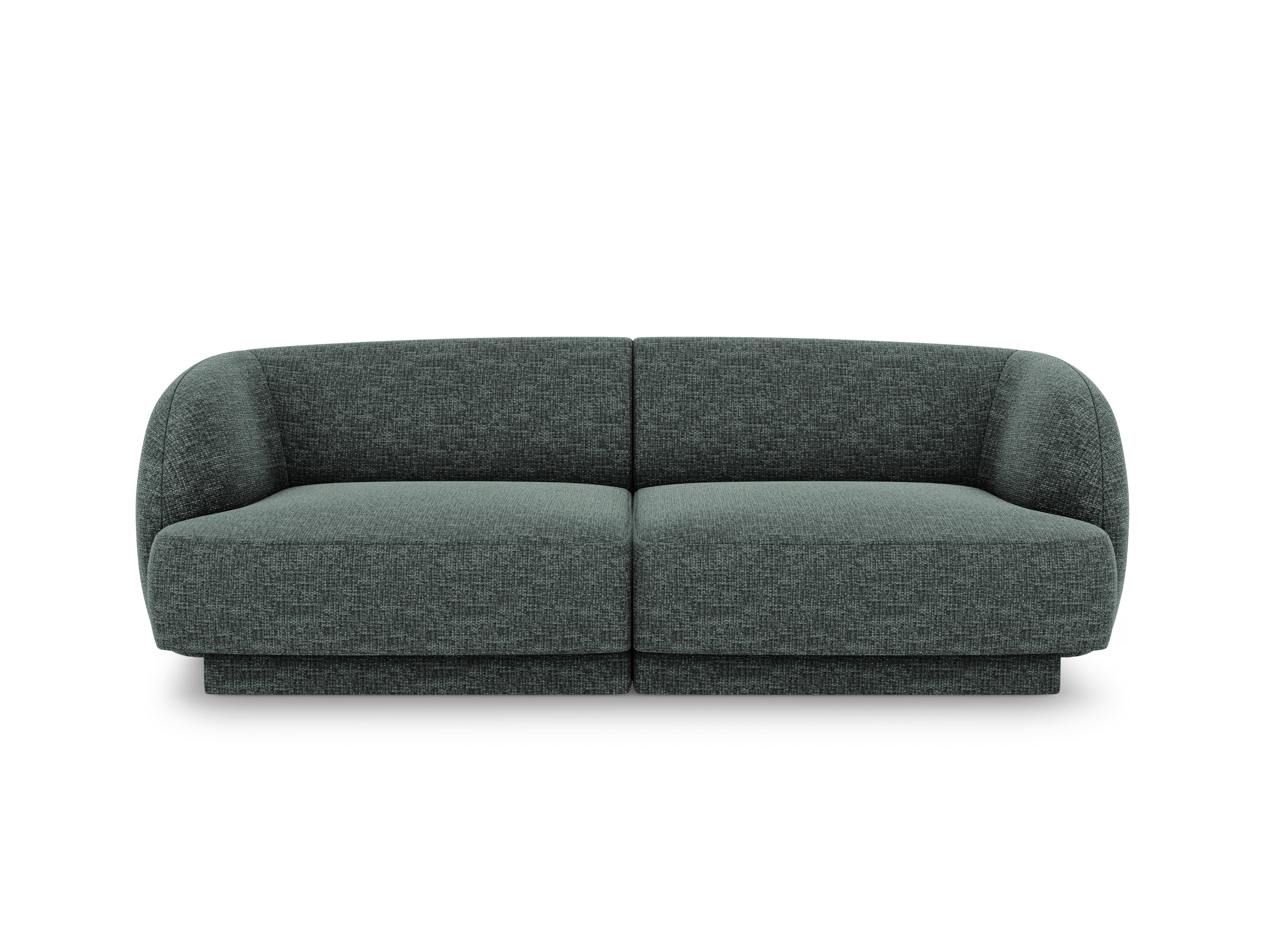 Sofa 2-osobowa MILEY petrol szenil jedwabisty – Micadoni