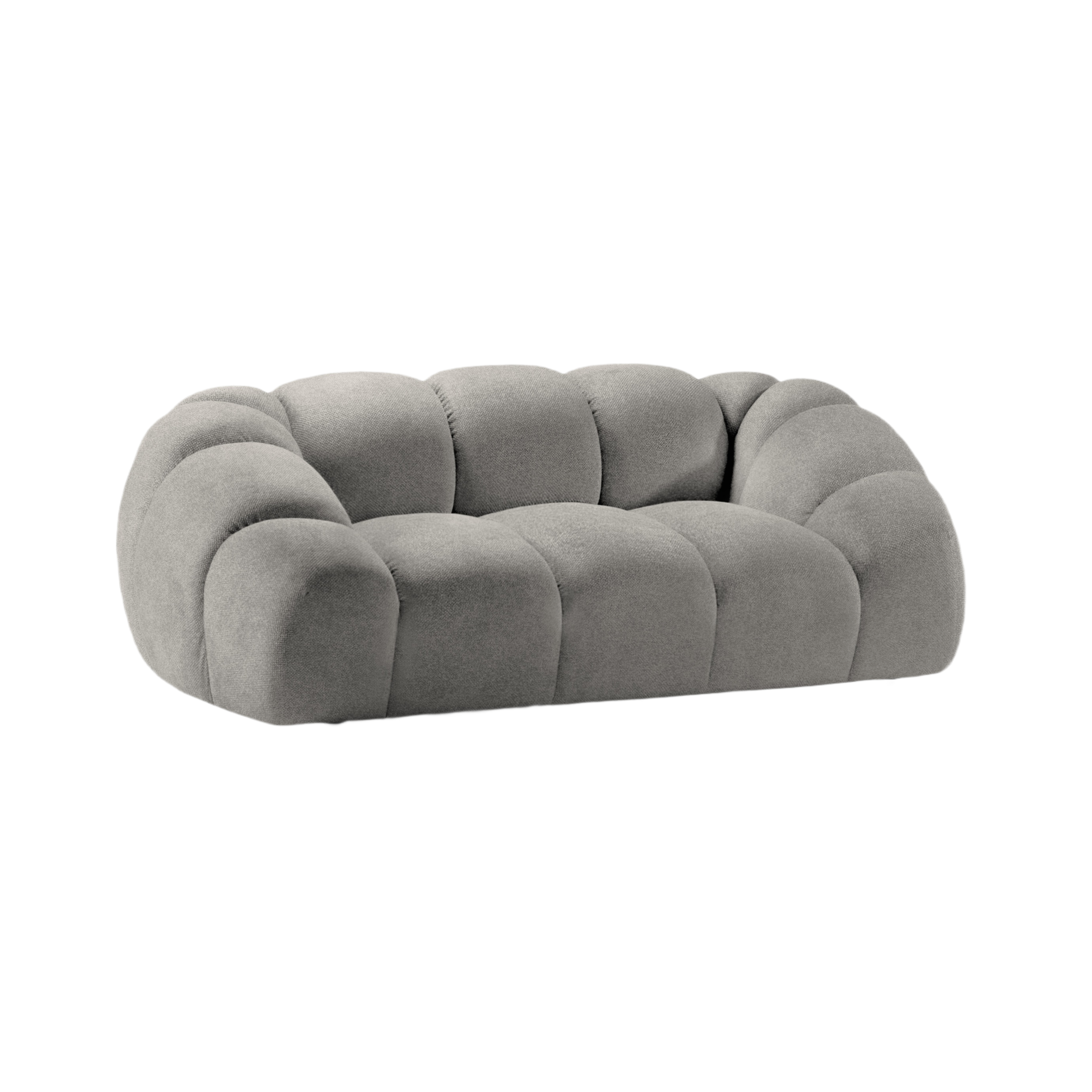 Sofa pro 2 osoby DIANA světle šedý šenil