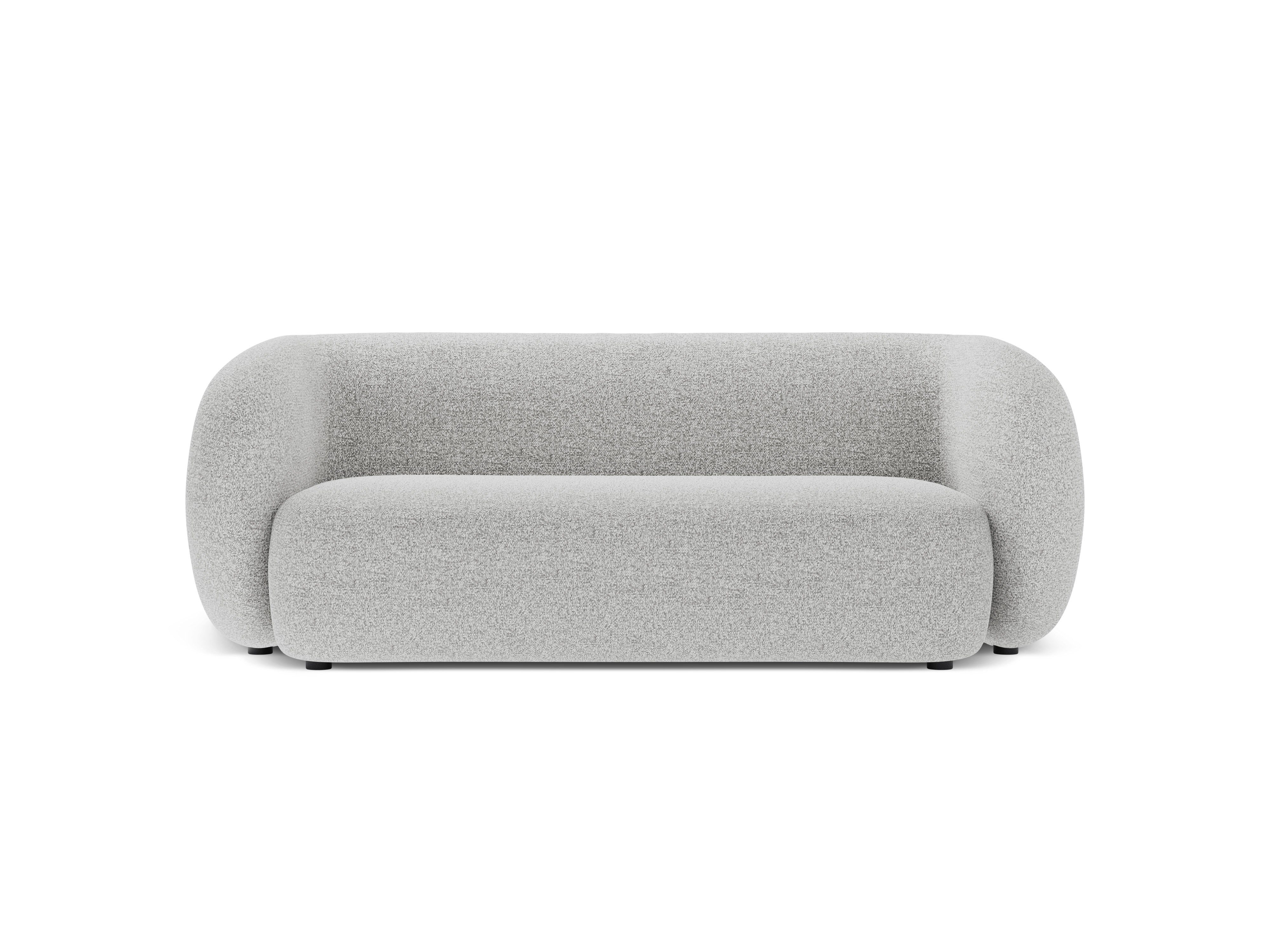 Sofa pro 2 osoby KATE světle šedý melír
