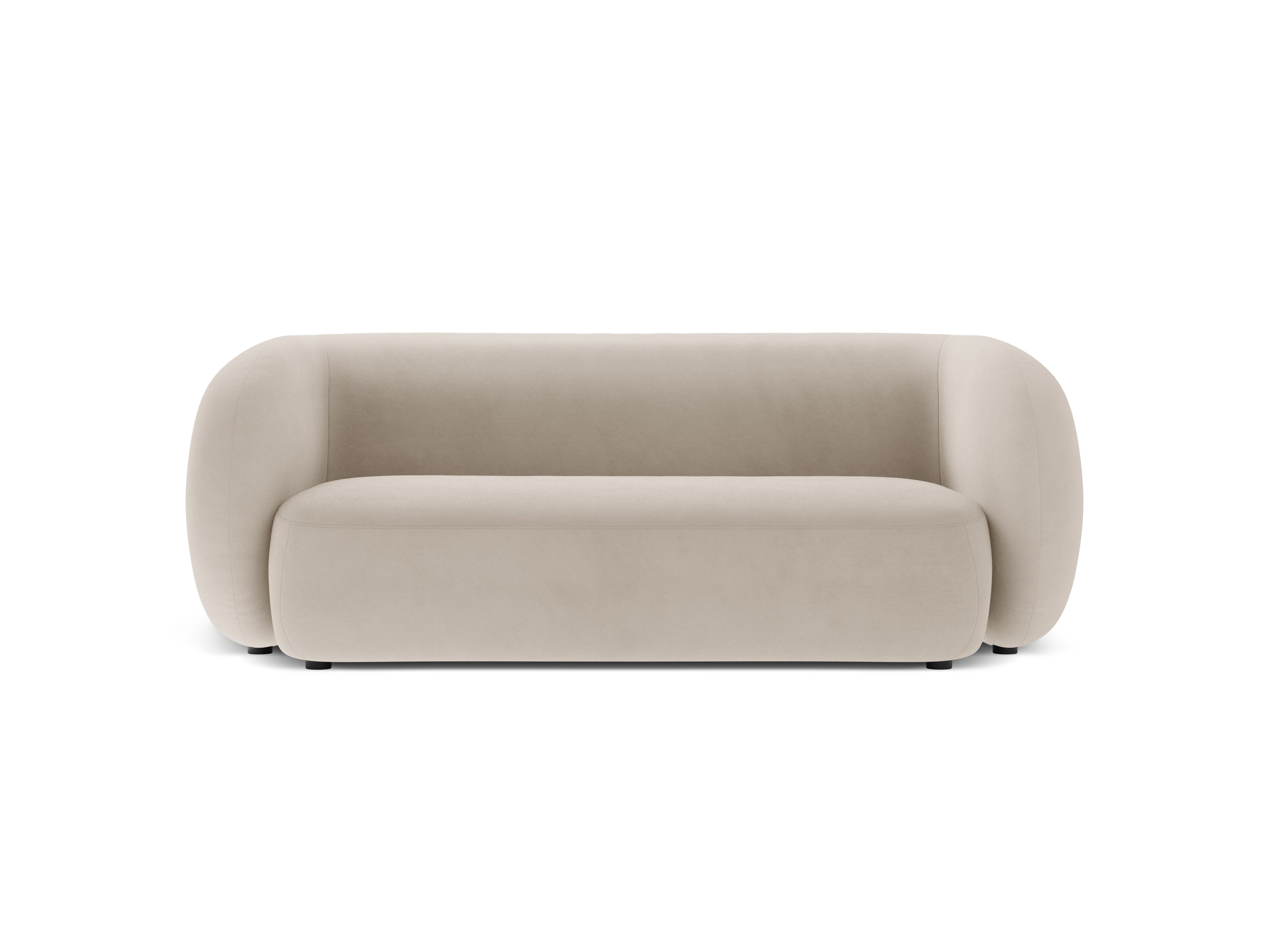 Sofa sametová 2-osobová KATE béžová