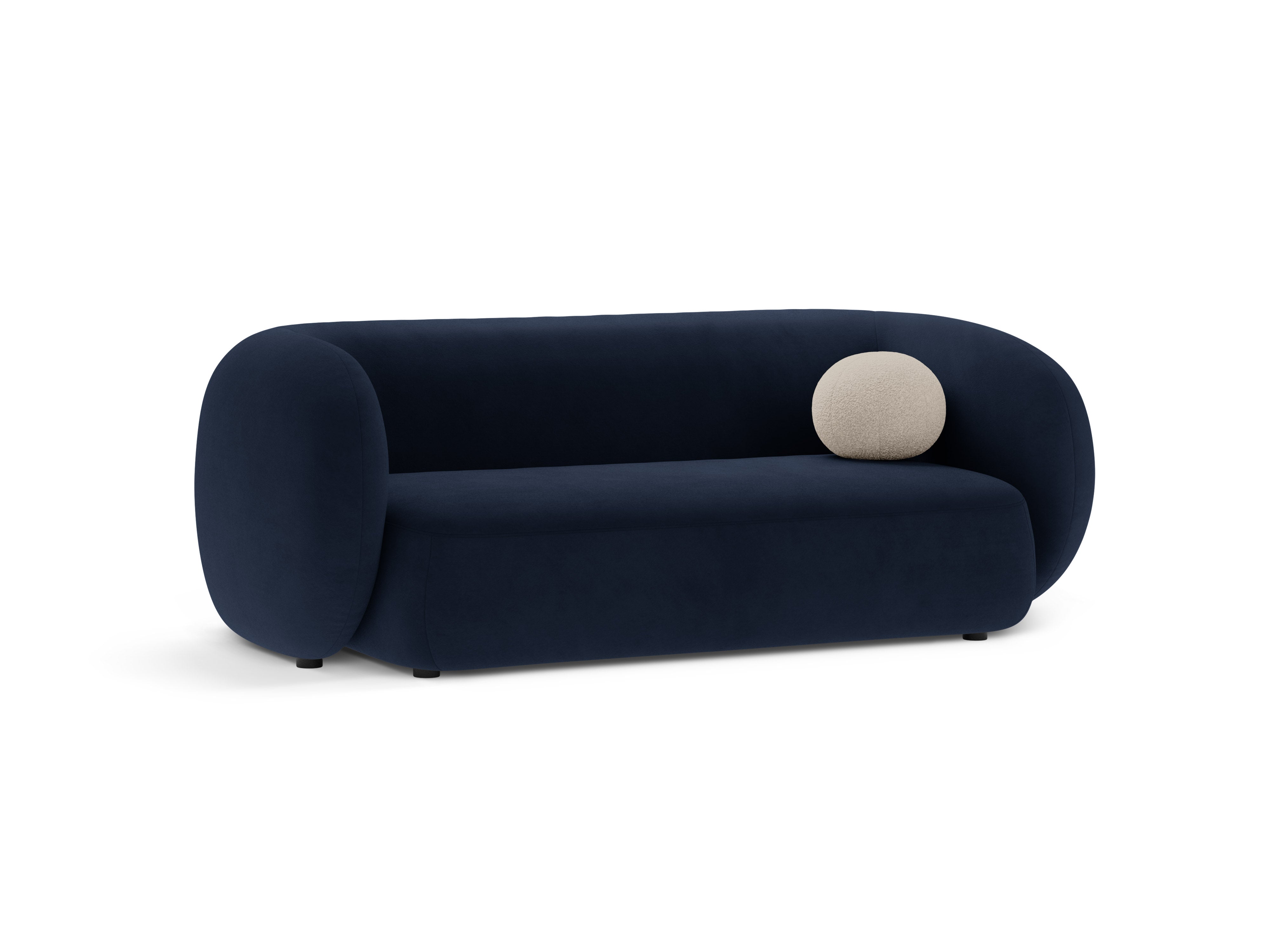 Sofa sametová 2-osobová KATE královská modrá