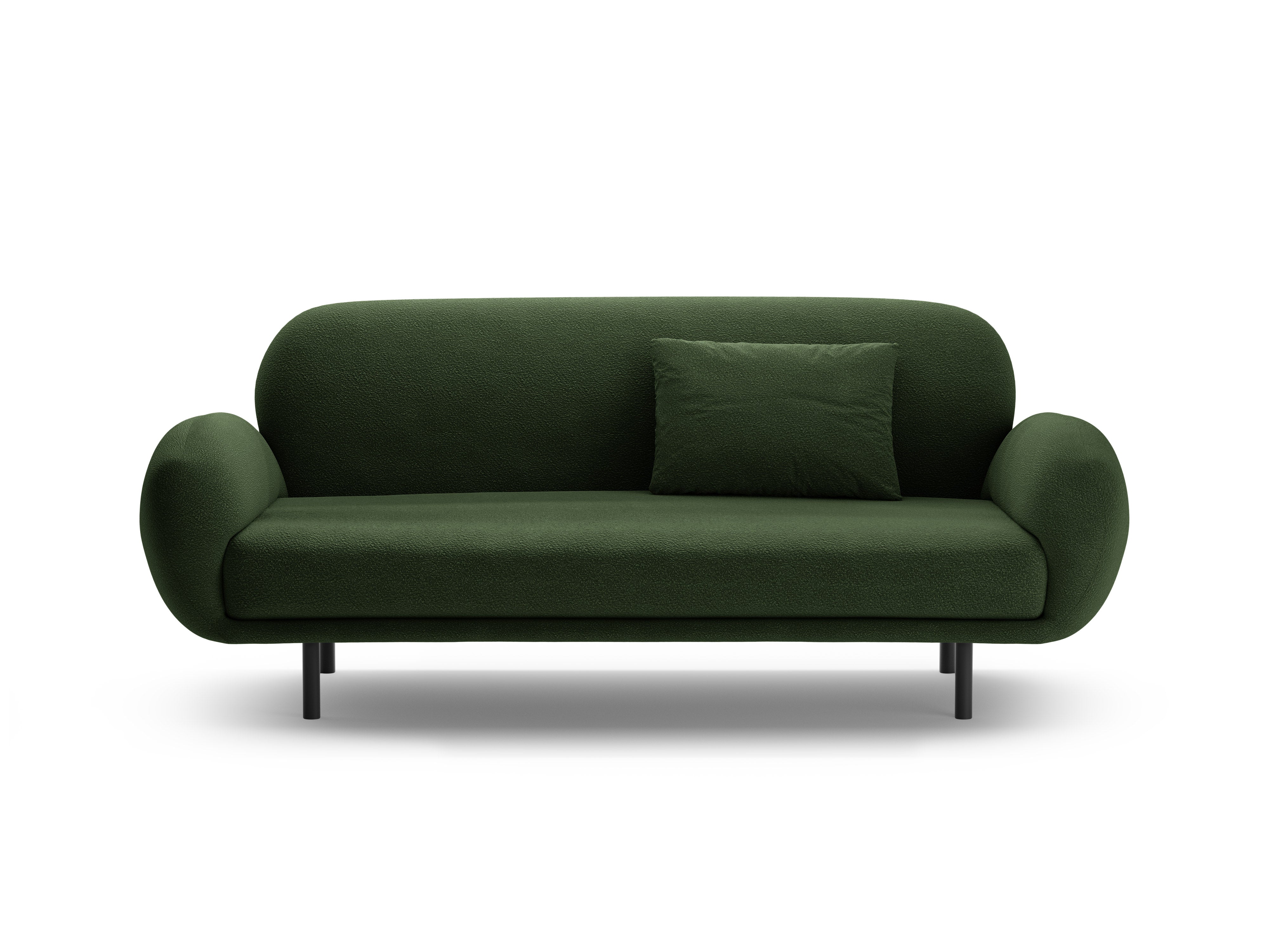 2.5-seater Sofa POPPY green boucle