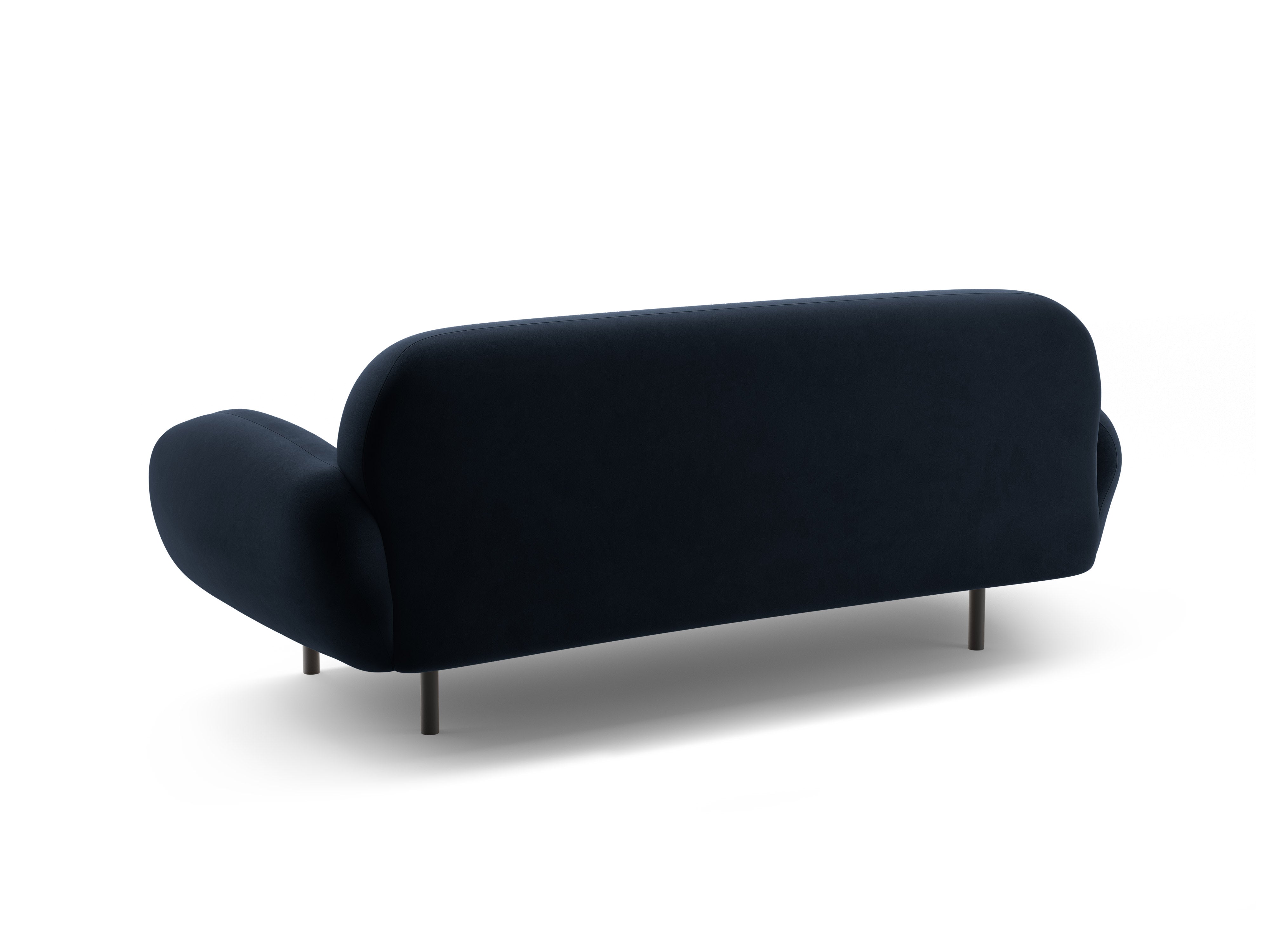 Sofa sametová 2,5-místná POPPY královská modrá
