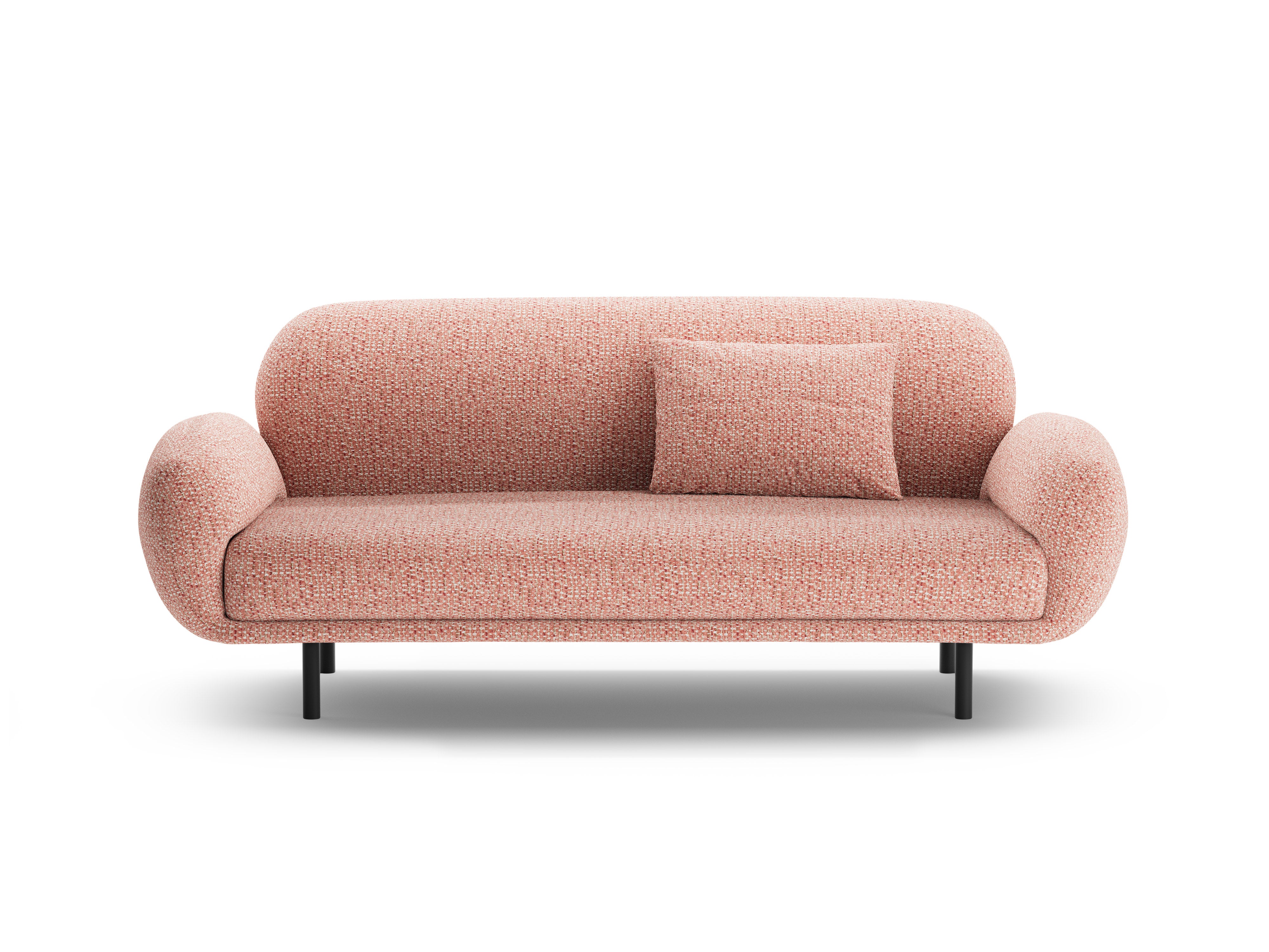 2.5-seater Sofa POPPY pink chenille