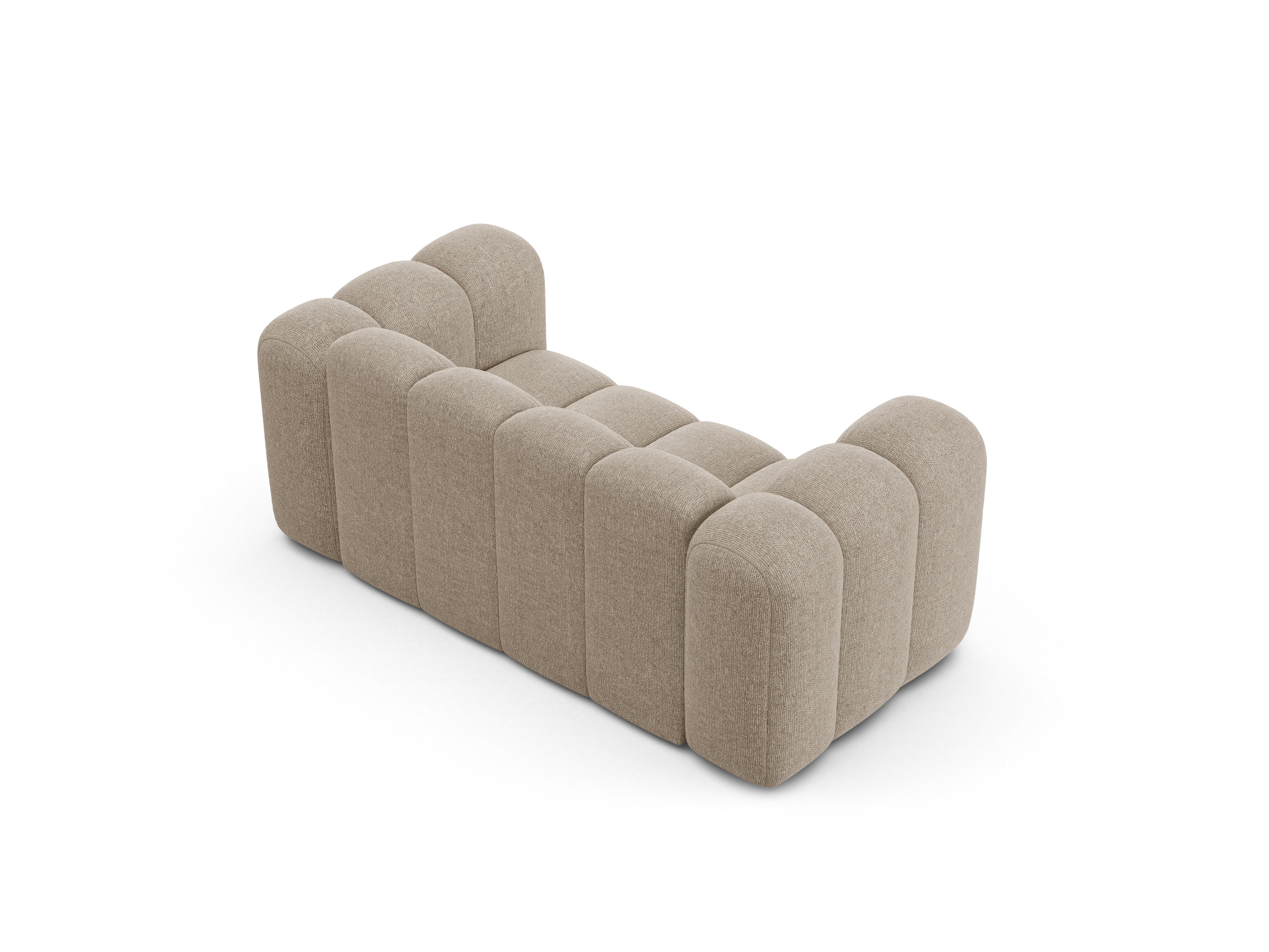 2-seater Sofa LUPINE beige chenille