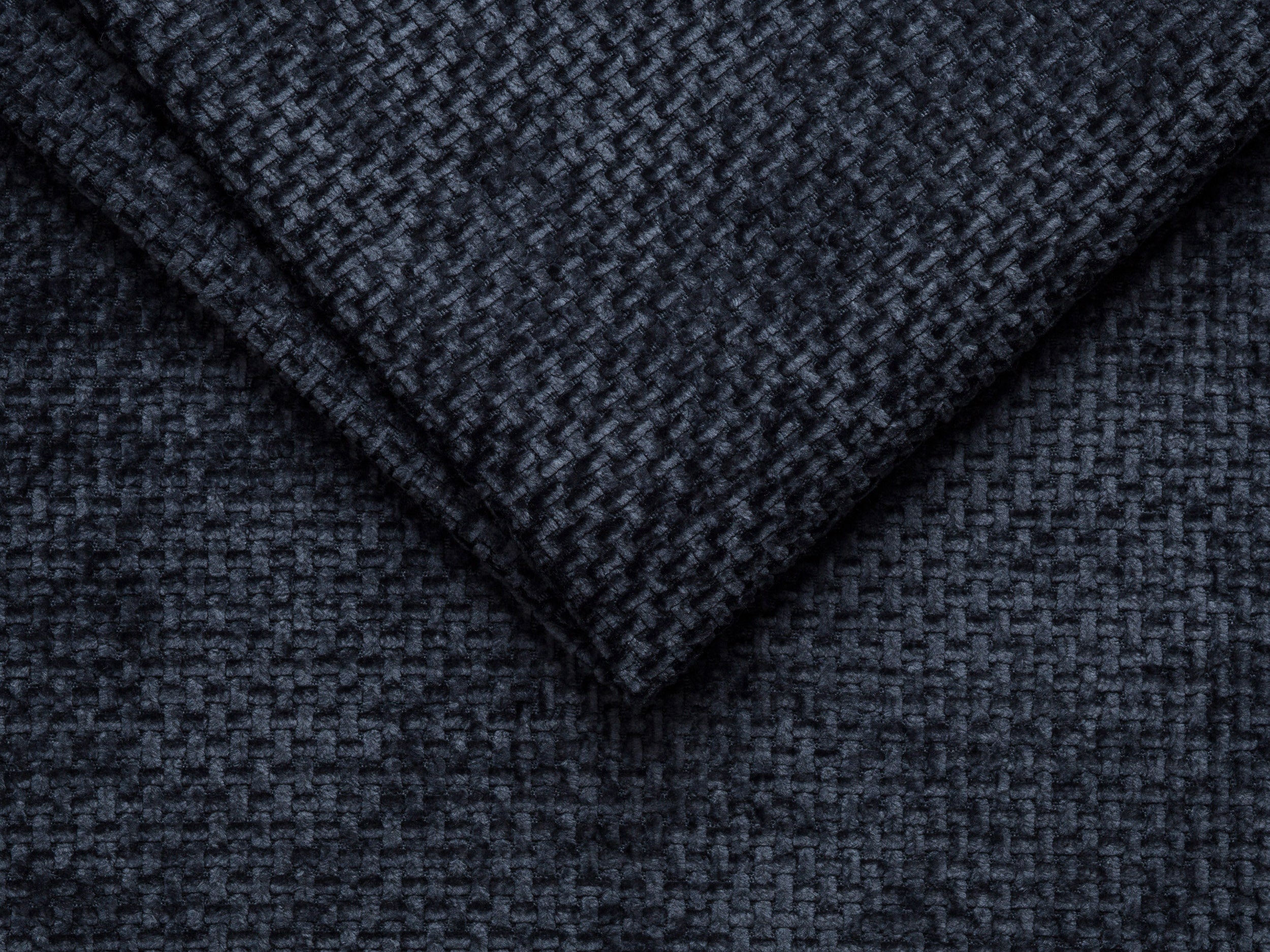 2-seater Sofa LUPINE navy chenille