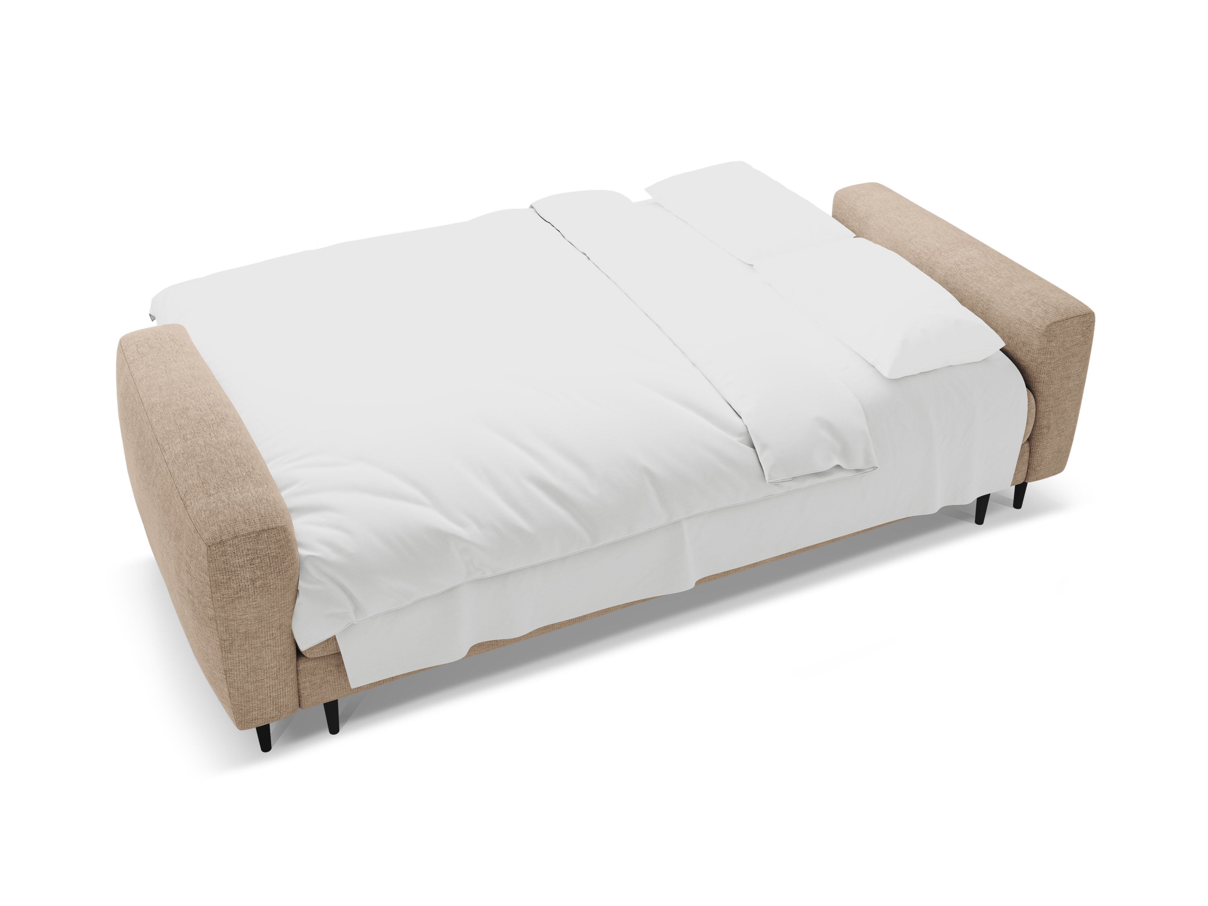 3-Seater Sofa with Sleeping Function BEMY Sand