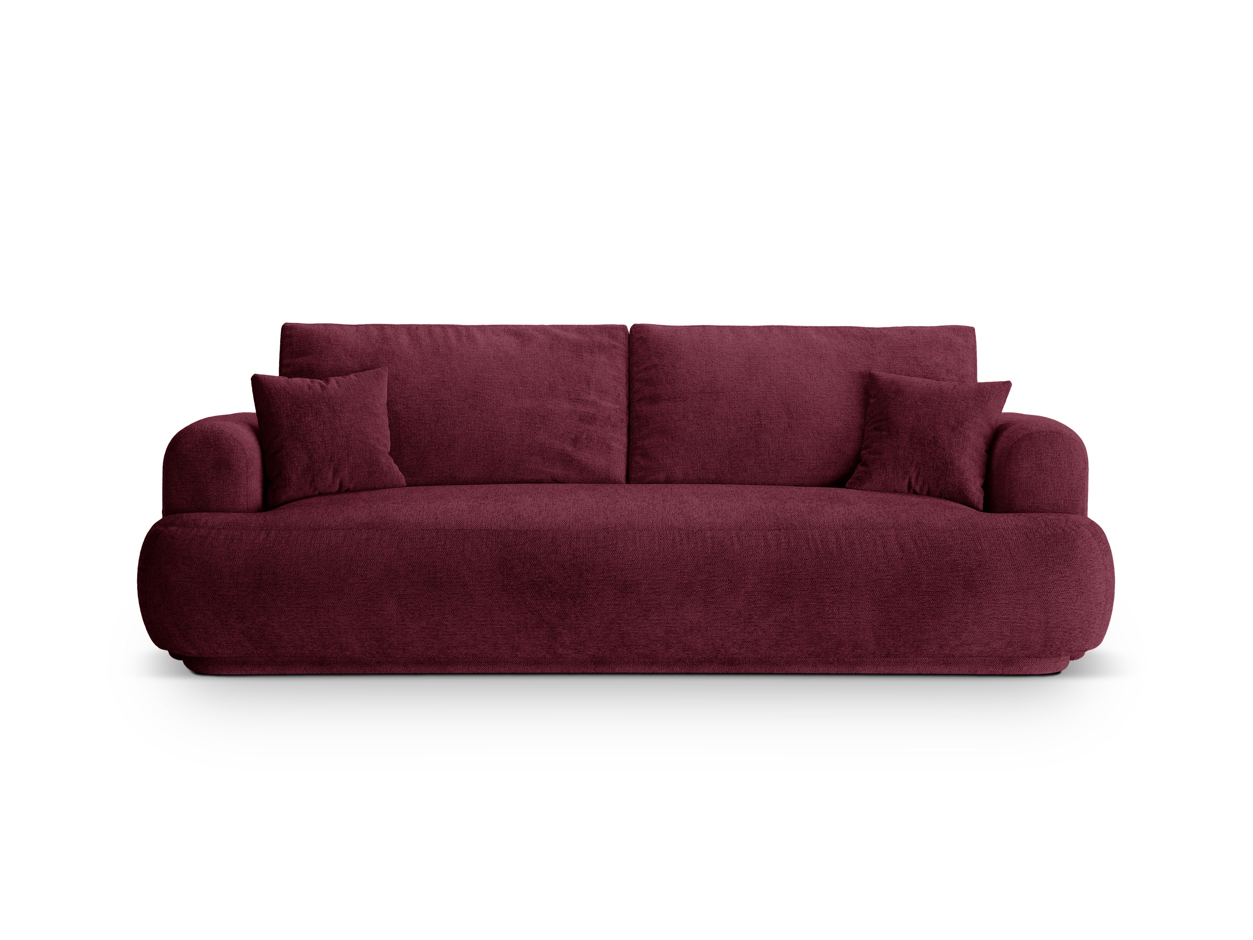 Sofa with Ella Burgundy sleeping function