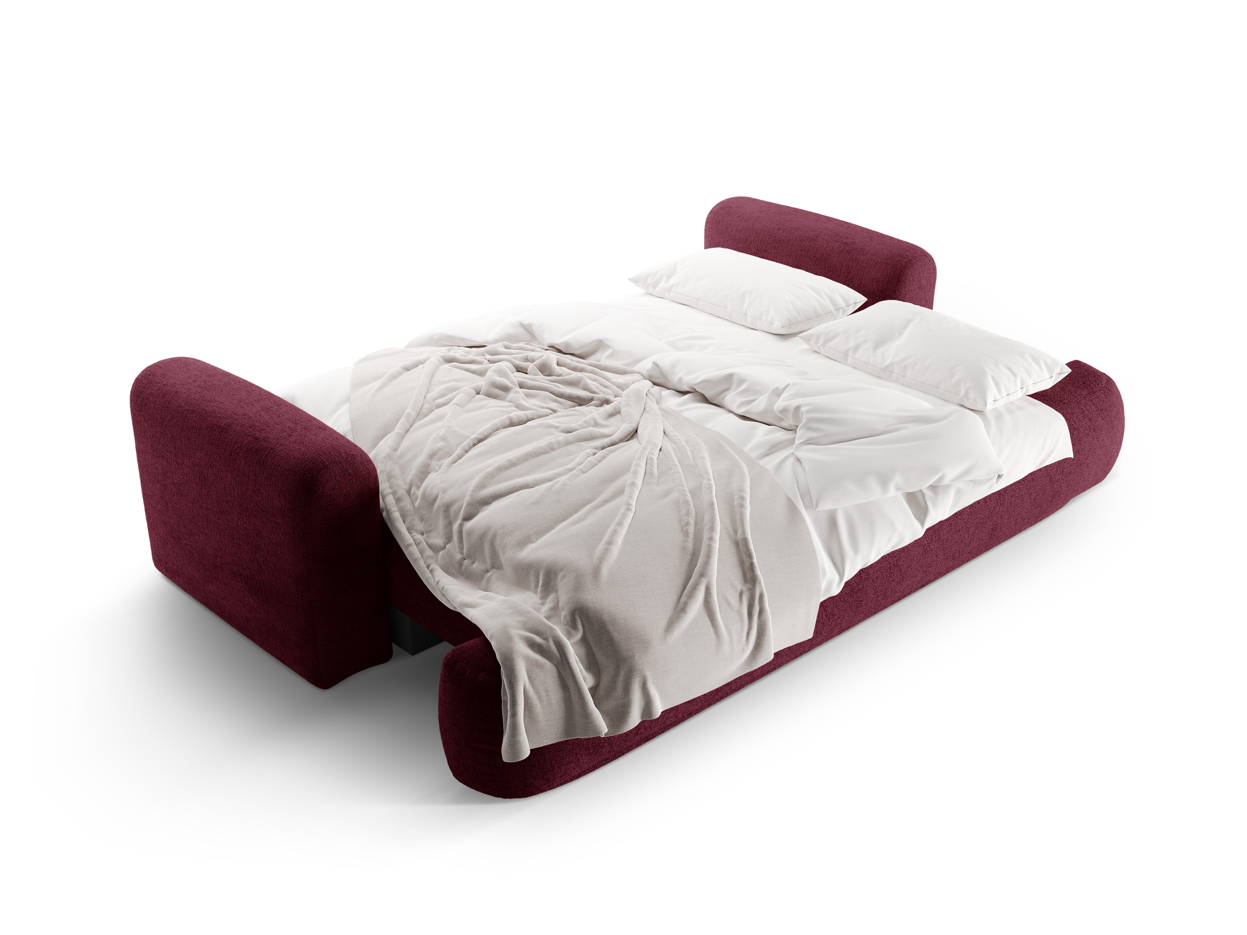 Sofa with Ella Burgundy sleeping function