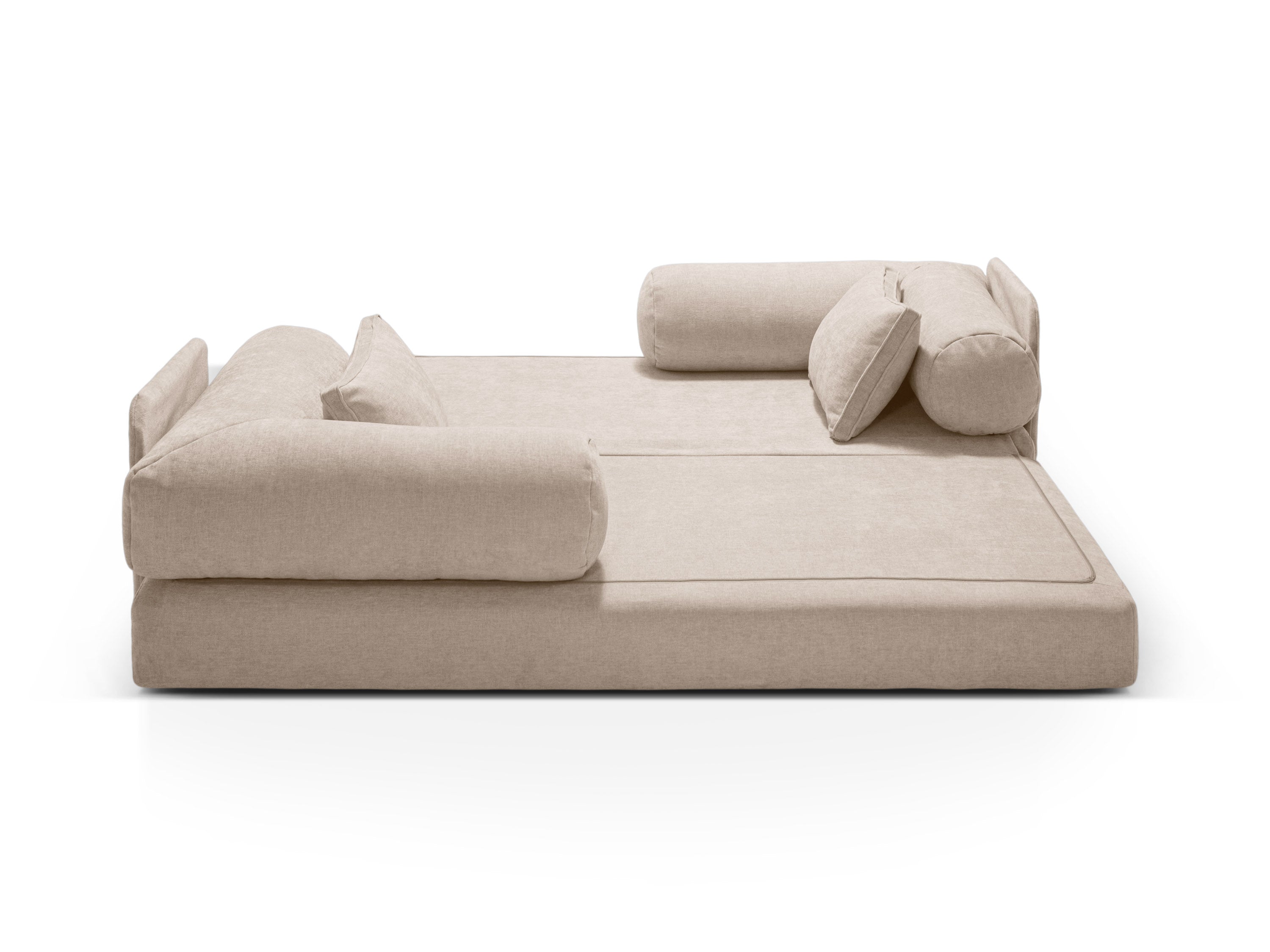 3-Seater Sofa with Sleeping Function DREAMY Beige