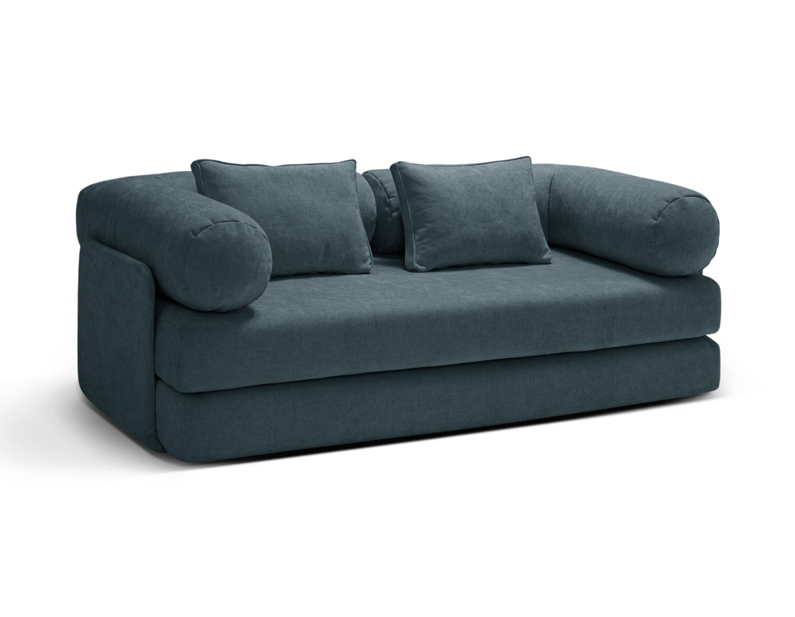 3-Seater Sofa with Sleeping Function DREAMY Deep Petrol