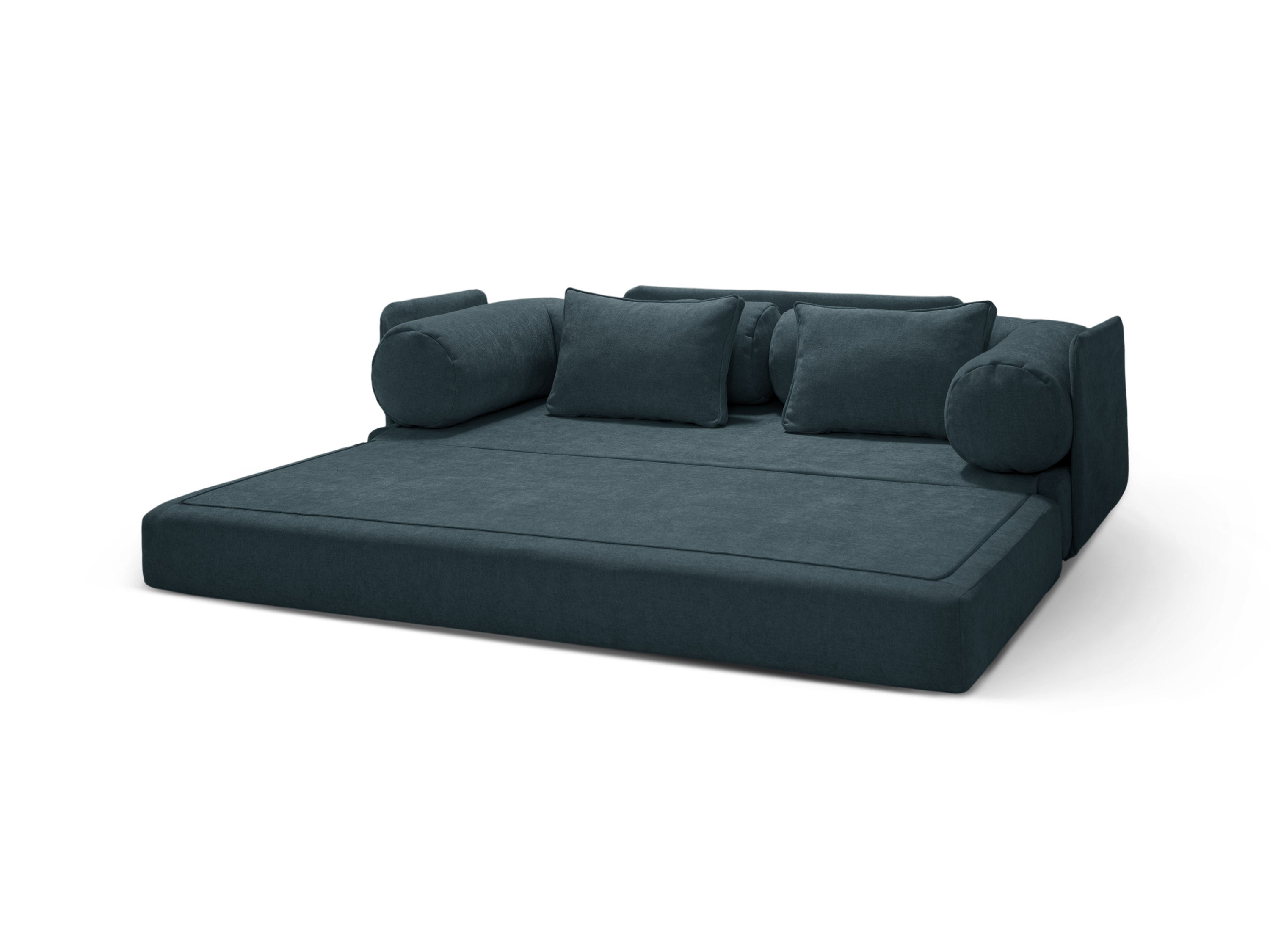 3-Seater Sofa with Sleeping Function DREAMY Deep Petrol