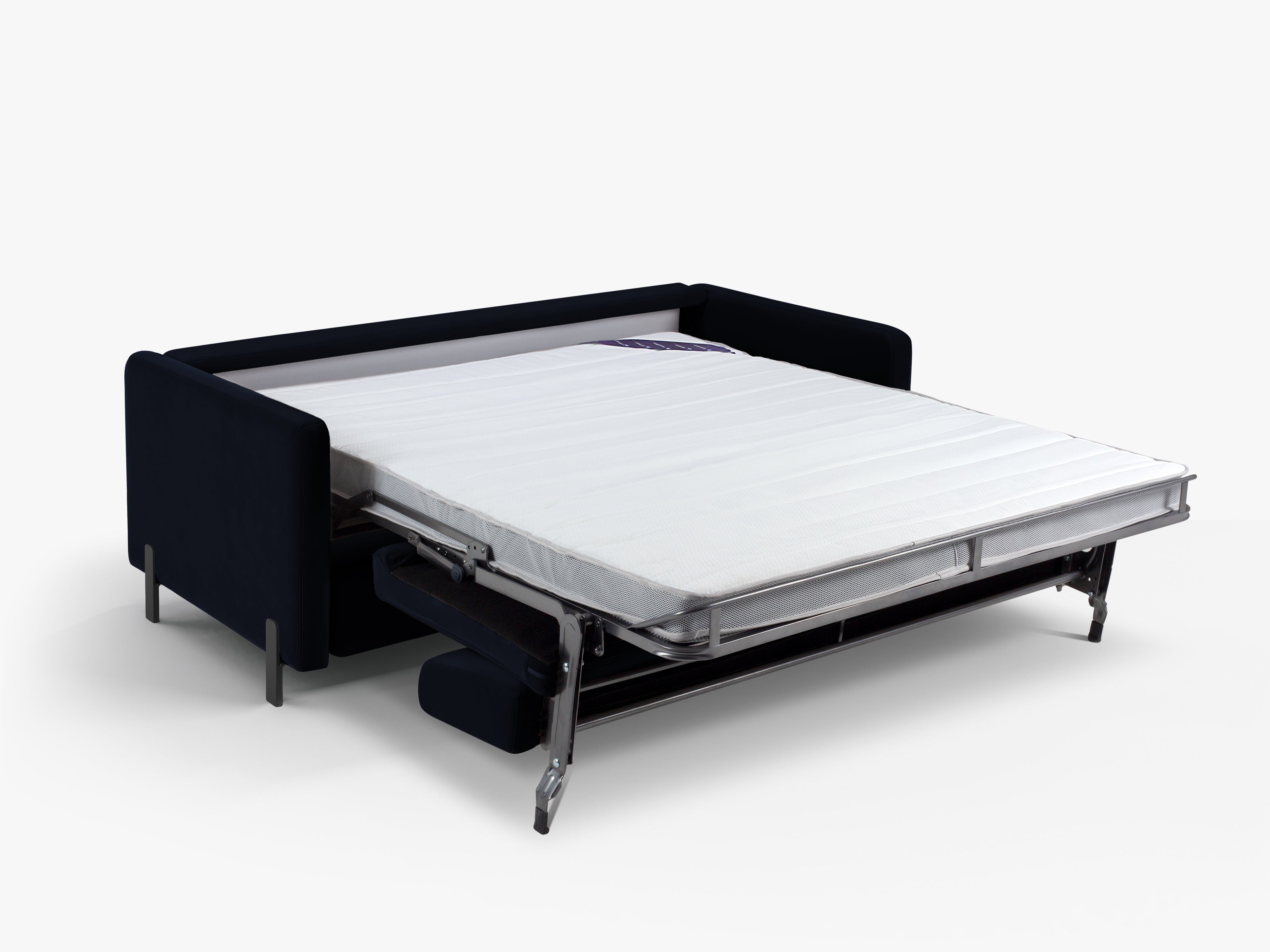 Velvet 3-Seater Sofa with Sleeping Function GLORIA Royal Blue