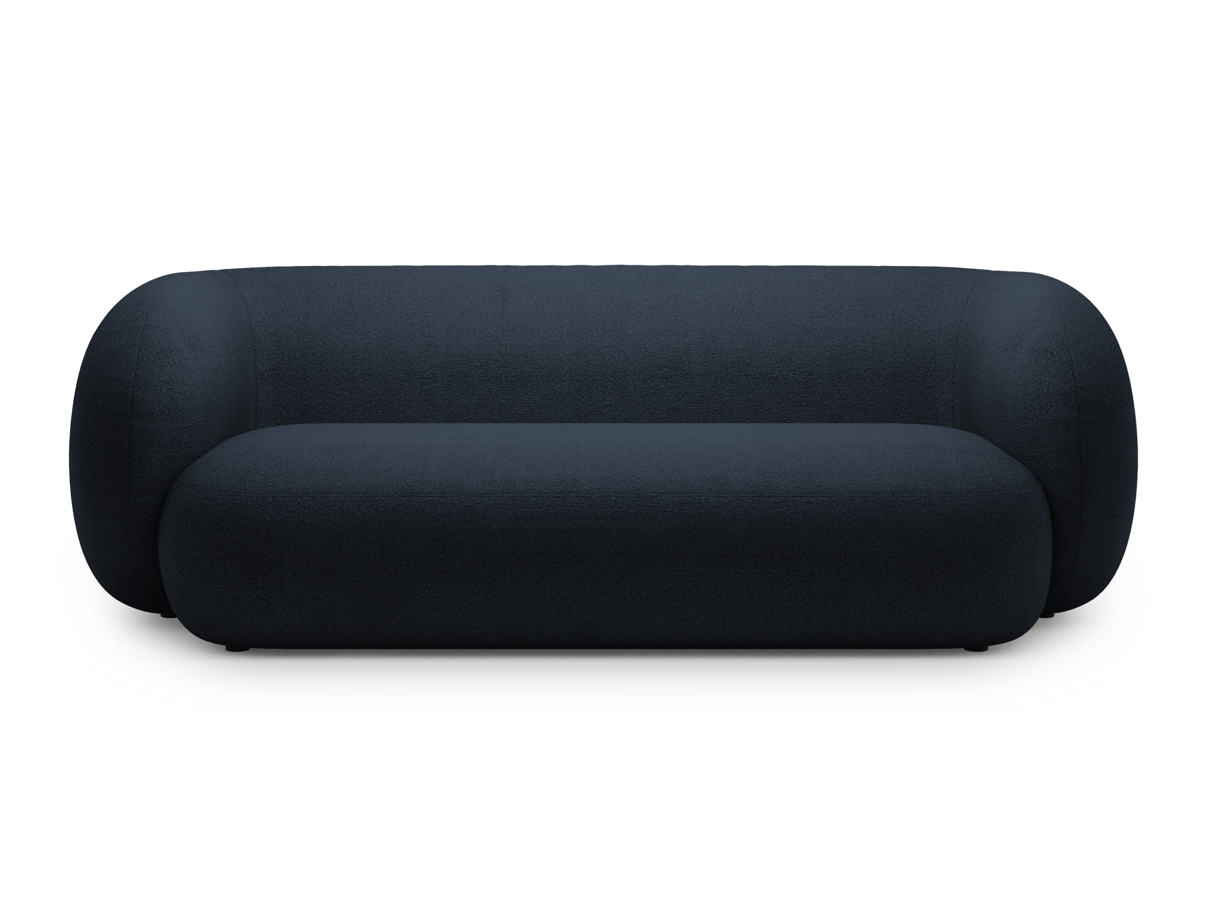 3-seater Sofa KATE navy boucle