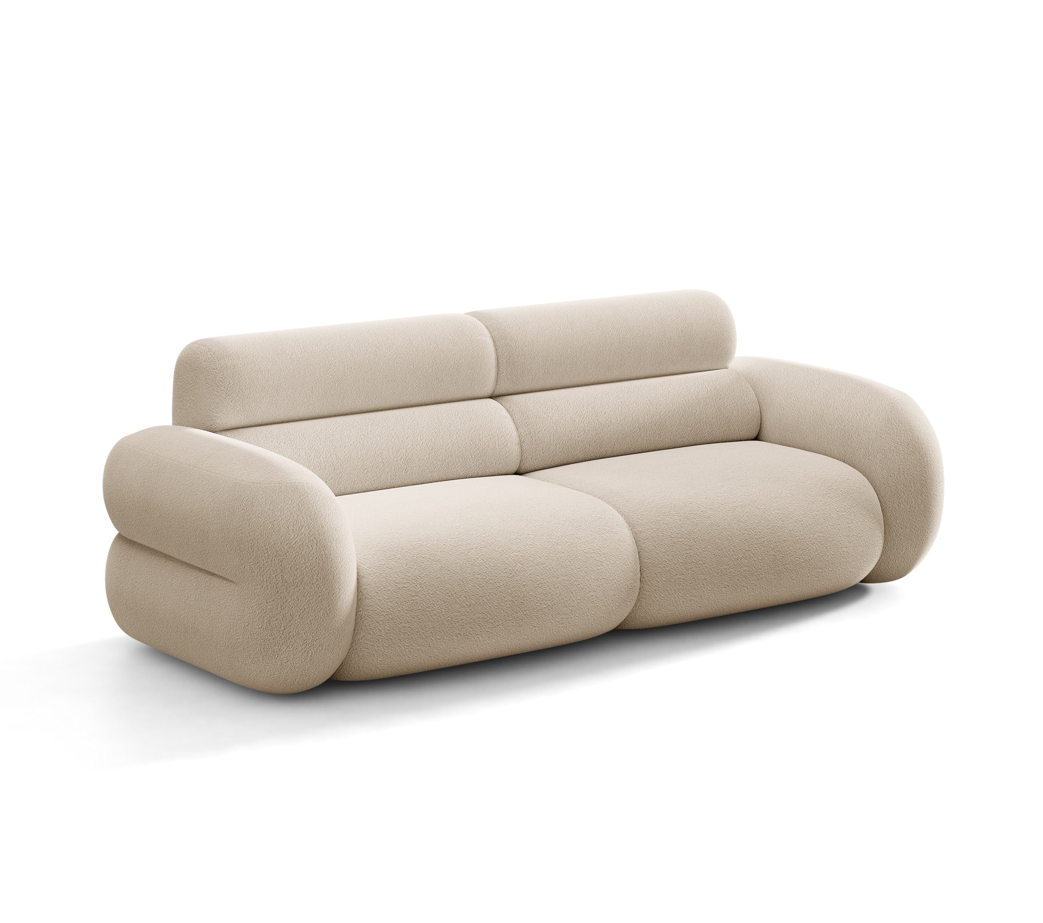 Sofa pro 3 osoby NEO béžový boucle