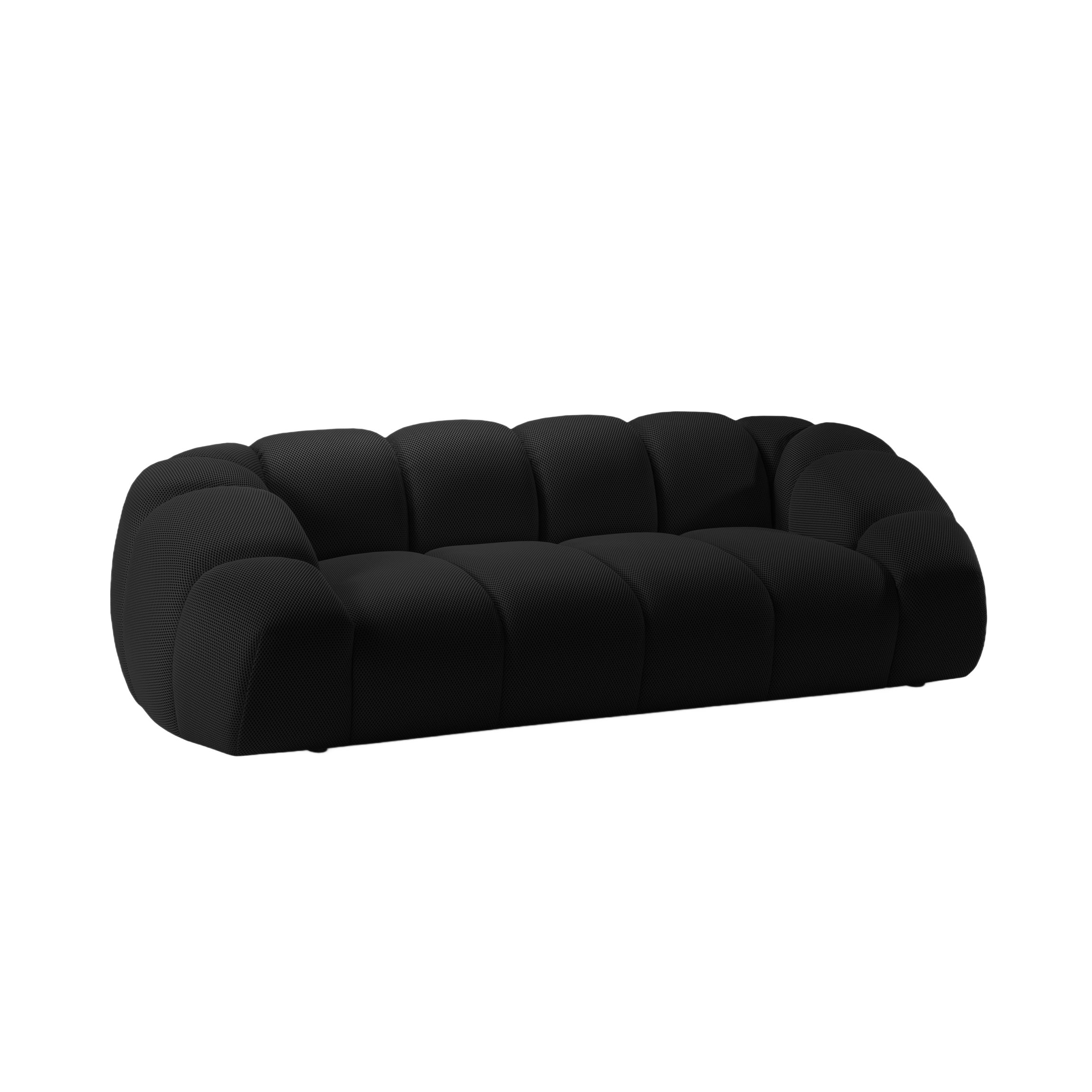 Pohovka 3-místná DIANA černá