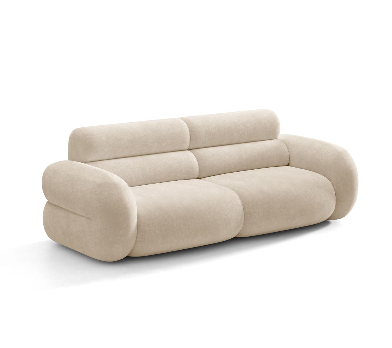 Sofa pro 3 osoby NEO světle béžový šenil