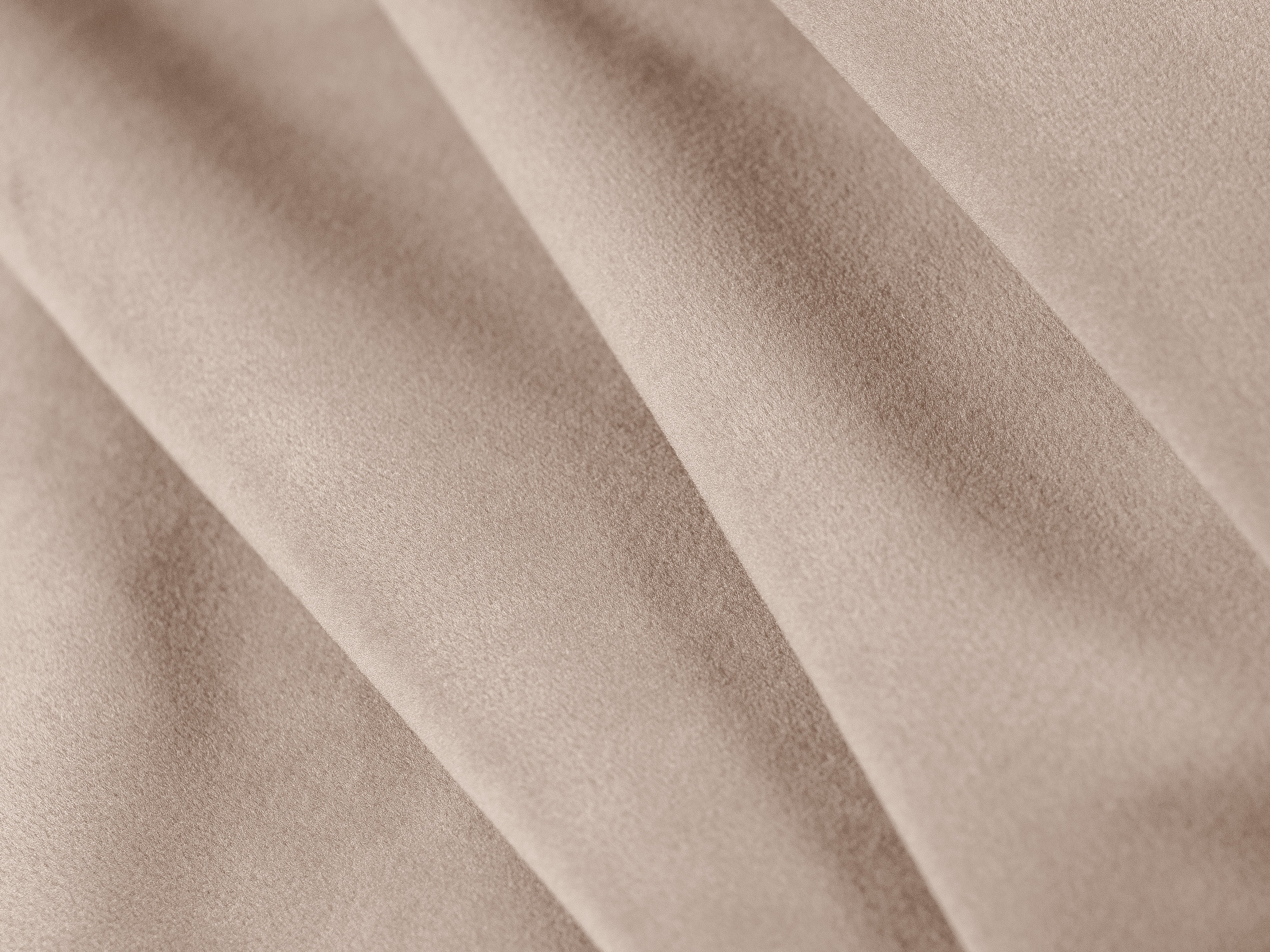 Sofa sametová 3-osobová BEMY béžová