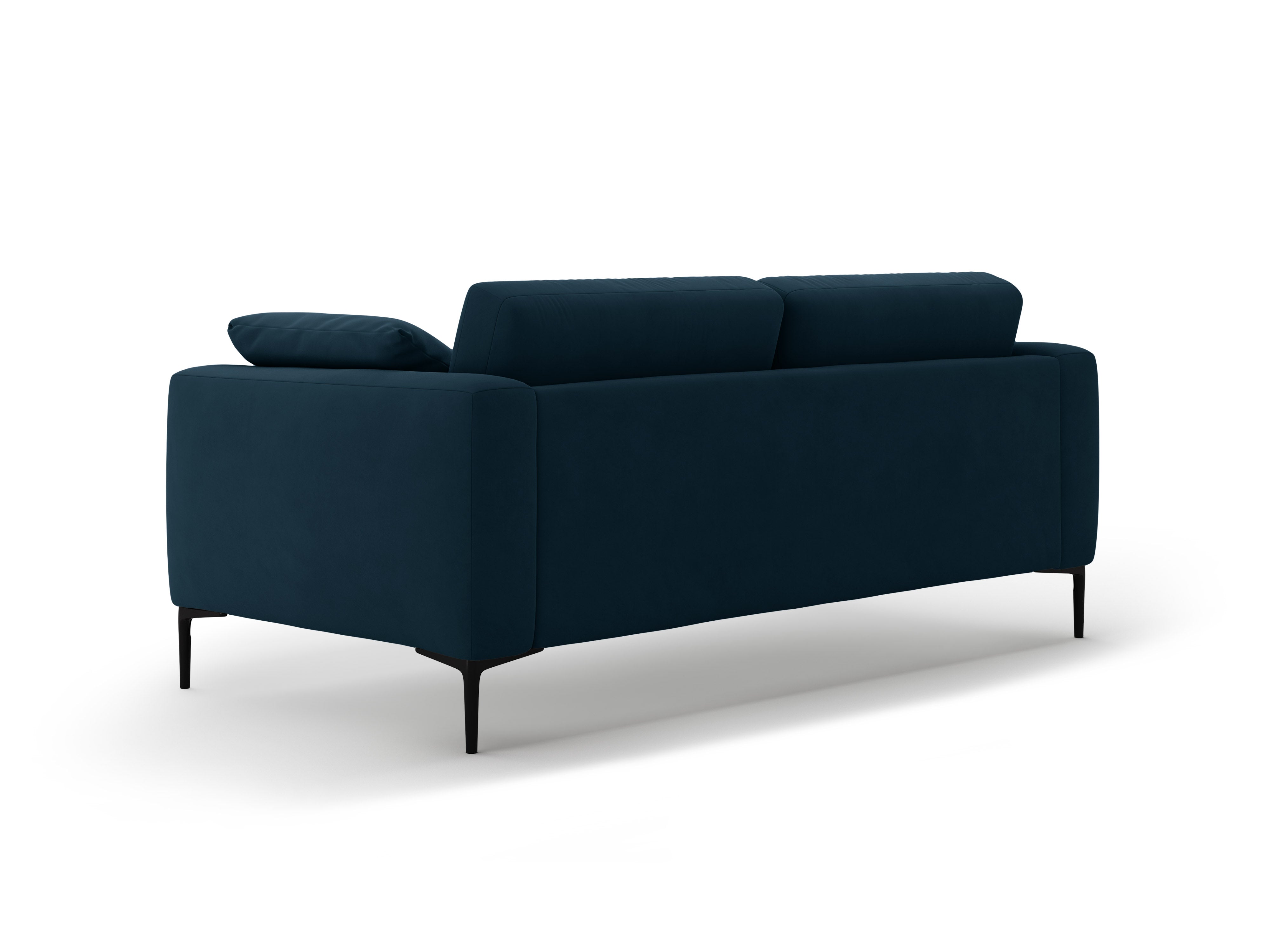 Sofa sametová 3-osobová BEMY královská modrá