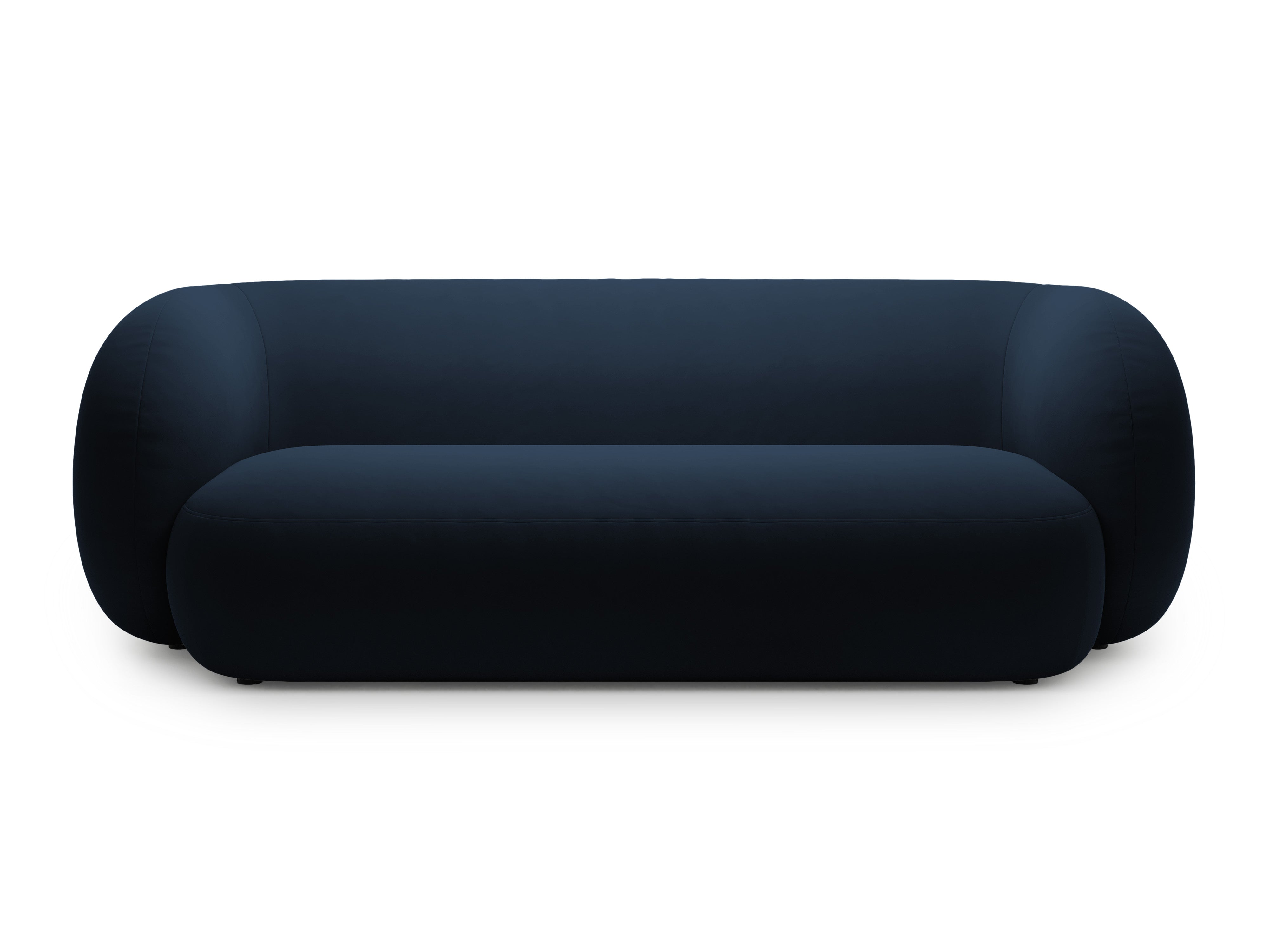 Sofa sametová 3-osobová KATE královská modrá