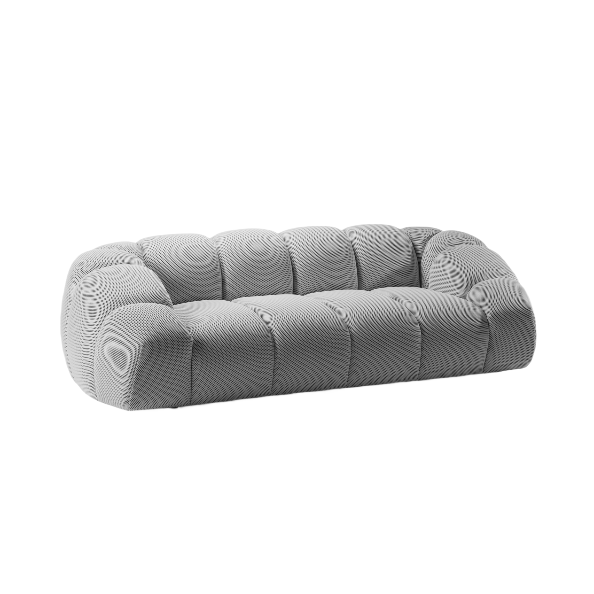 2.5-seater Sofa DIANA silver