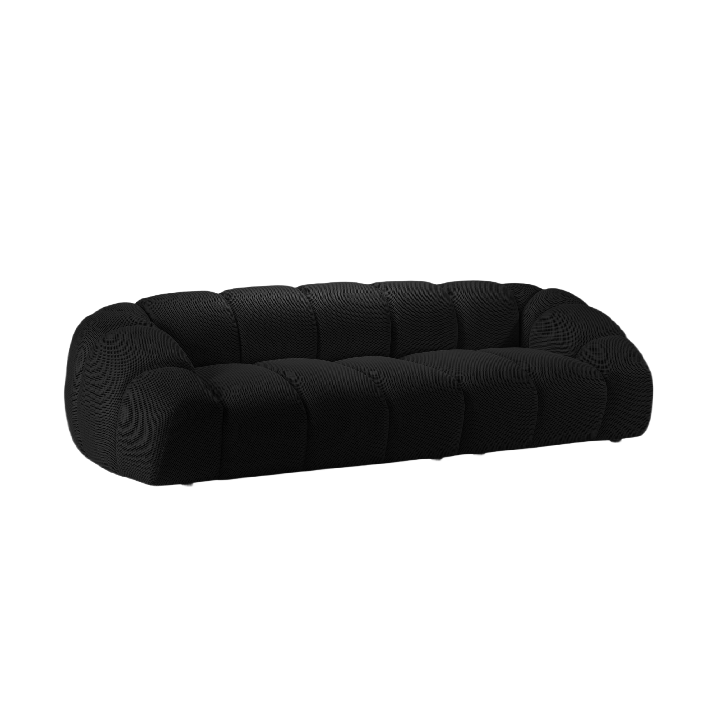 Pohovka pro 4 osoby DIANA černá