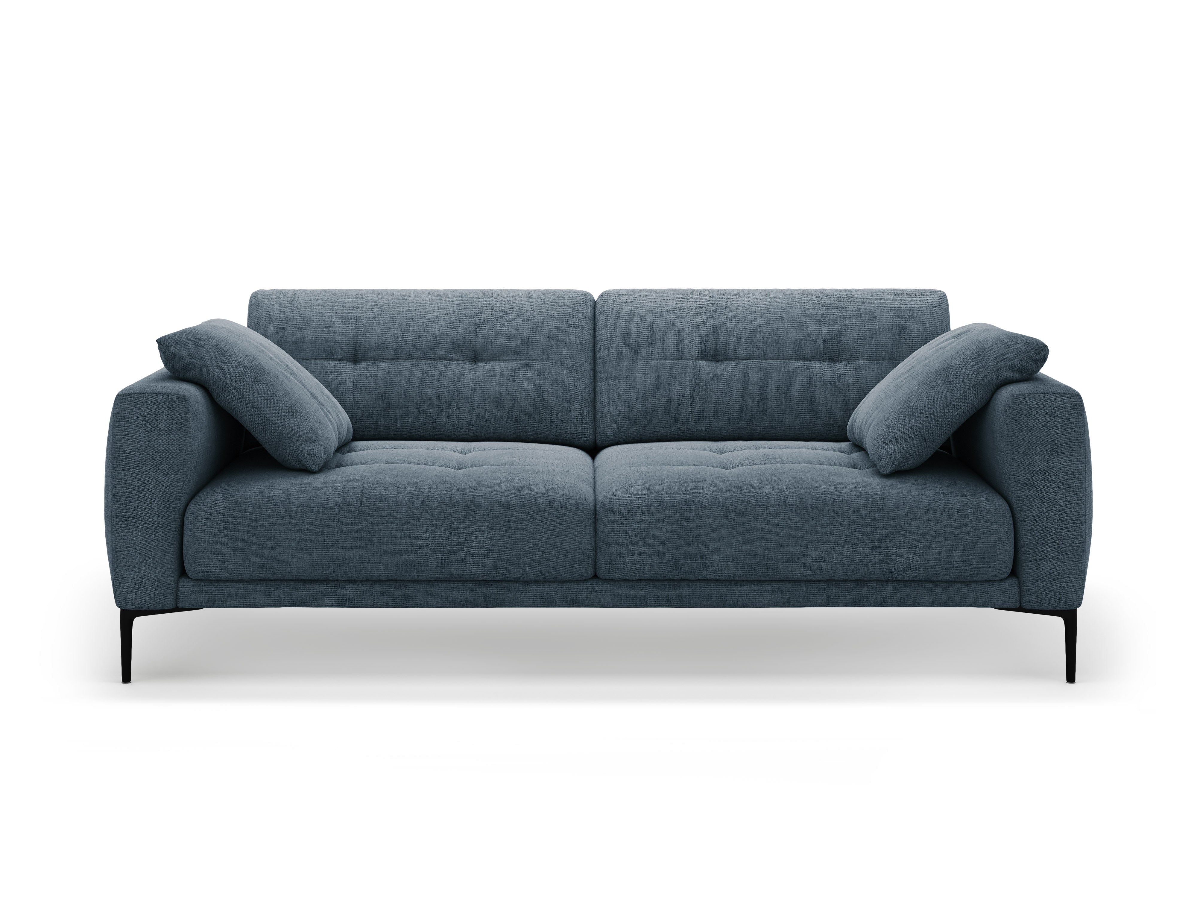 Sofa 4-seater BEMY dark blue chenille